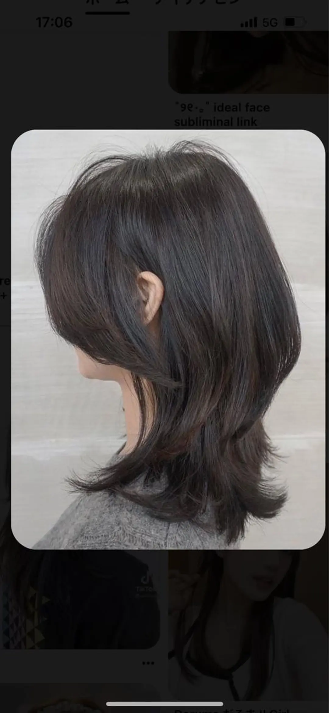 セミロング ヘアアレンジ 韓国好き🇰🇷 美容師MIKUのヘアスタイル