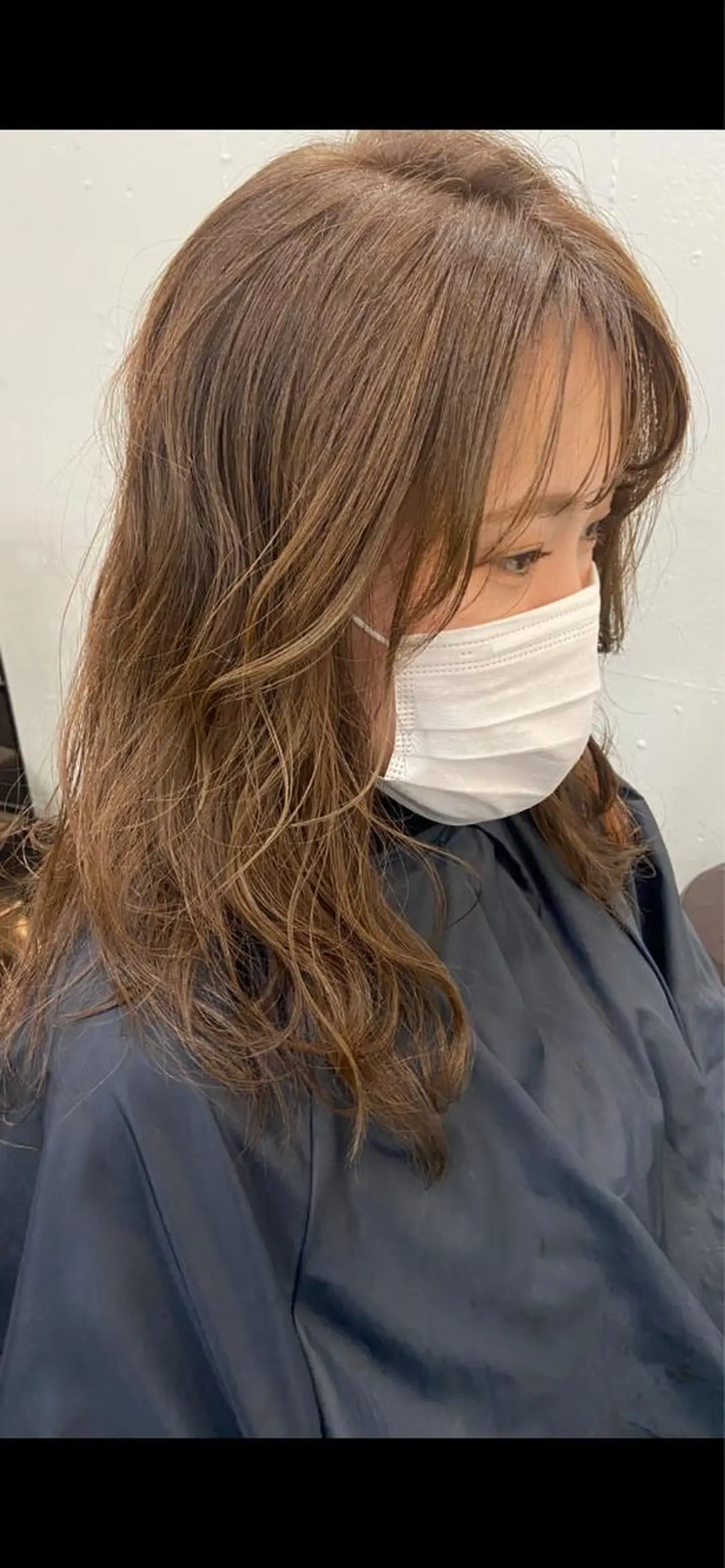 ミディアム カラー パーマ ヘアアレンジ メンズ キッズ ネイル マツエク・マツパ 久木原 ゆりのヘアスタイル