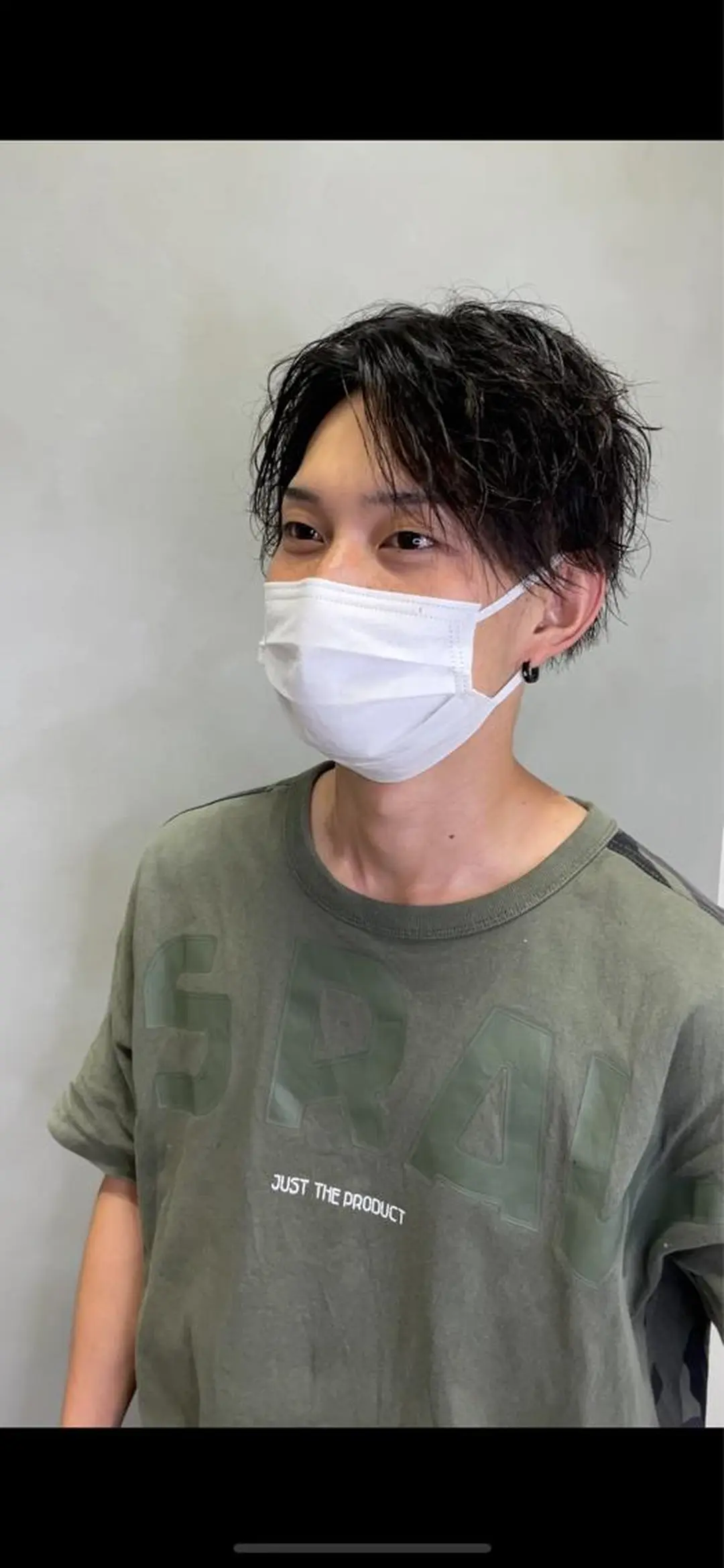 メンズ カット パーマ 福永速人 /メンズパーマのヘアスタイル