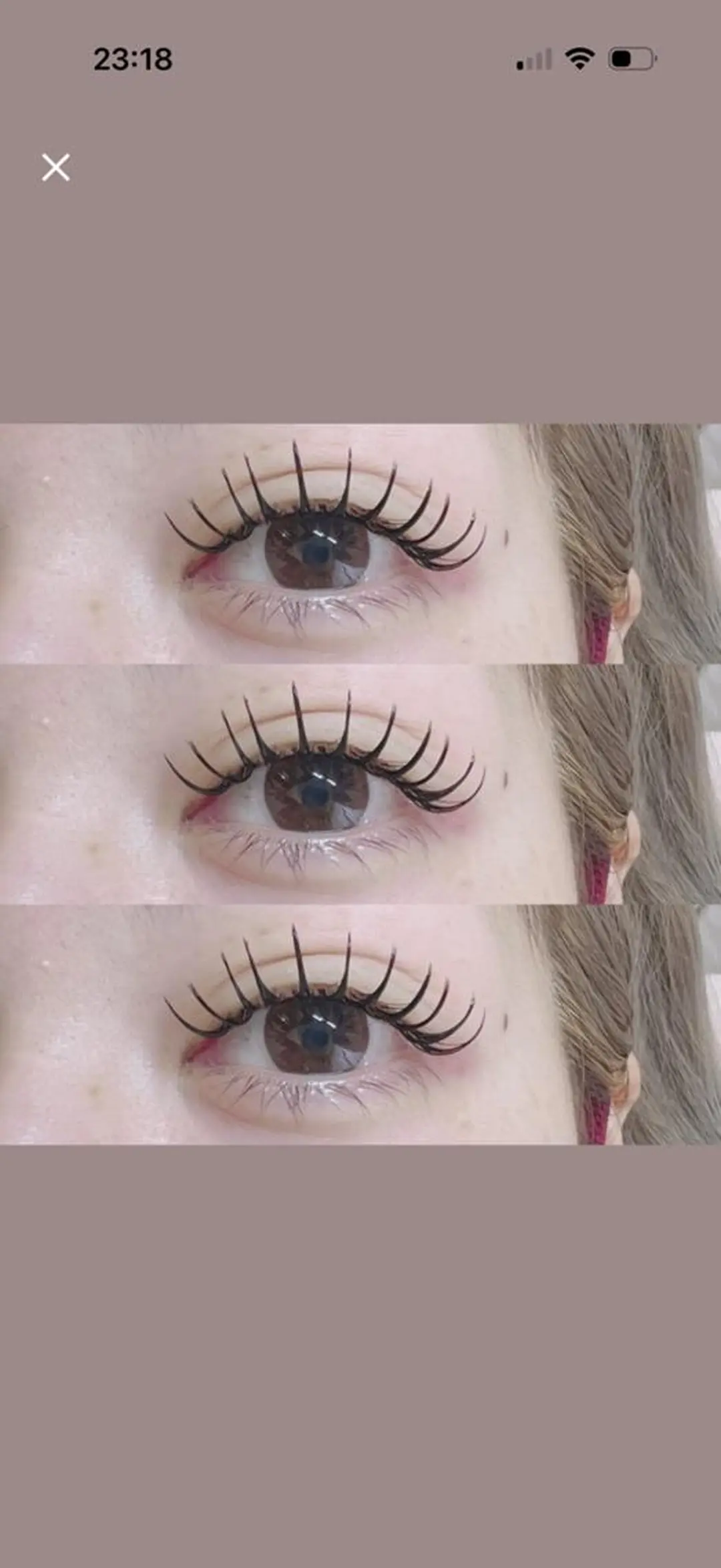 マツエク・マツパ バインドロック マツエク Baby step.nのマツエク・マツパデザイン