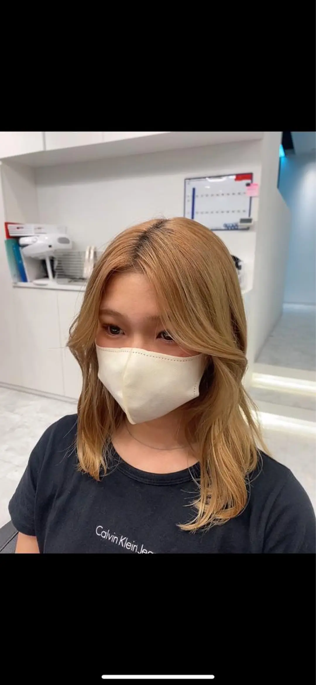 ミディアム カット トリートメント ヘッドスパ ヘアセット ♡上品韓国髪♡ブラ ウン/SAYATOのヘアスタイル