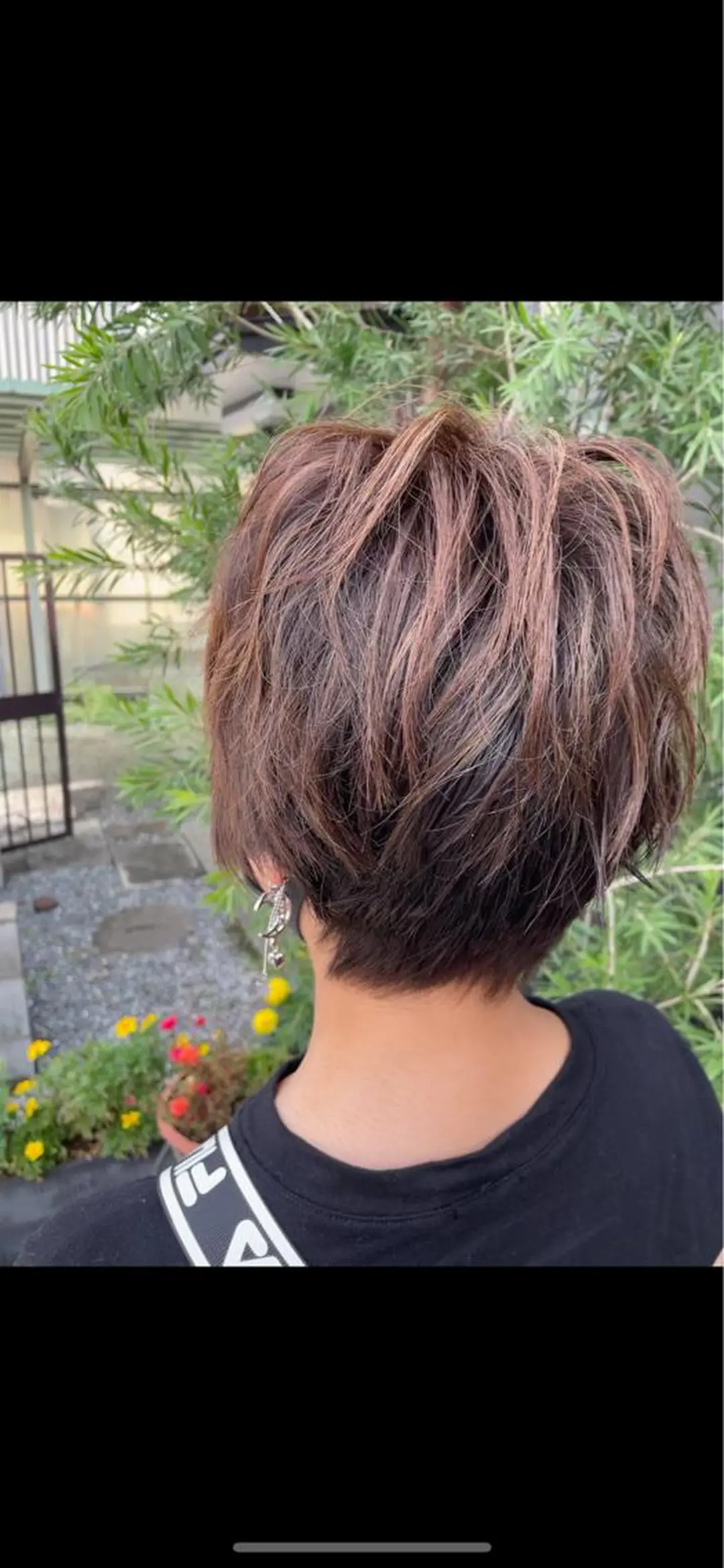 ショート カラー ヘアカラー 梶田 楓子のマツエク・マツパデザイン