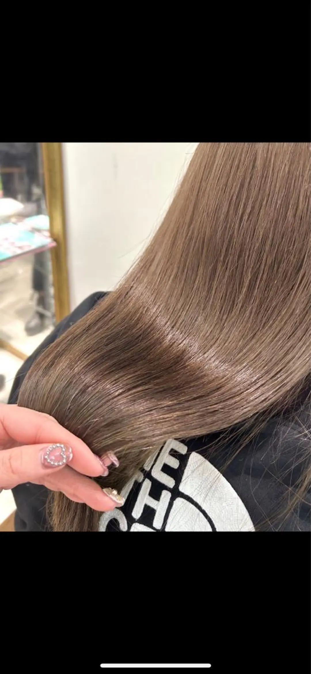 ロング カラー 透明感カラー 古山 結季🌙🖤のヘアスタイル