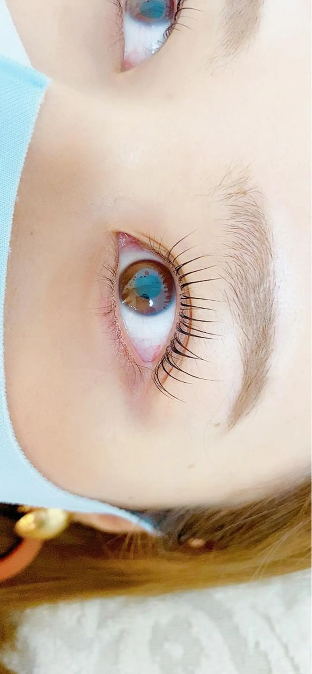 キッズ マツエク・マツパ パリジェンヌラッシュリフト emire ビューティーサロンのマツエク・マツパデザイン