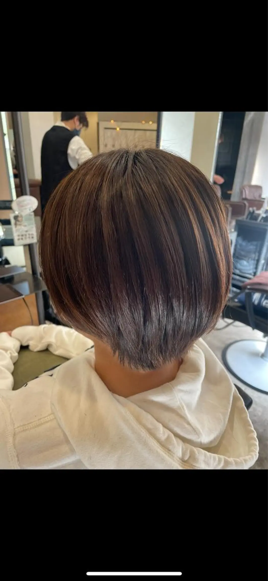 ショート ヘアカラー トリートメント 前田リサコ🌹 ✨艶髪職人のヘアスタイル