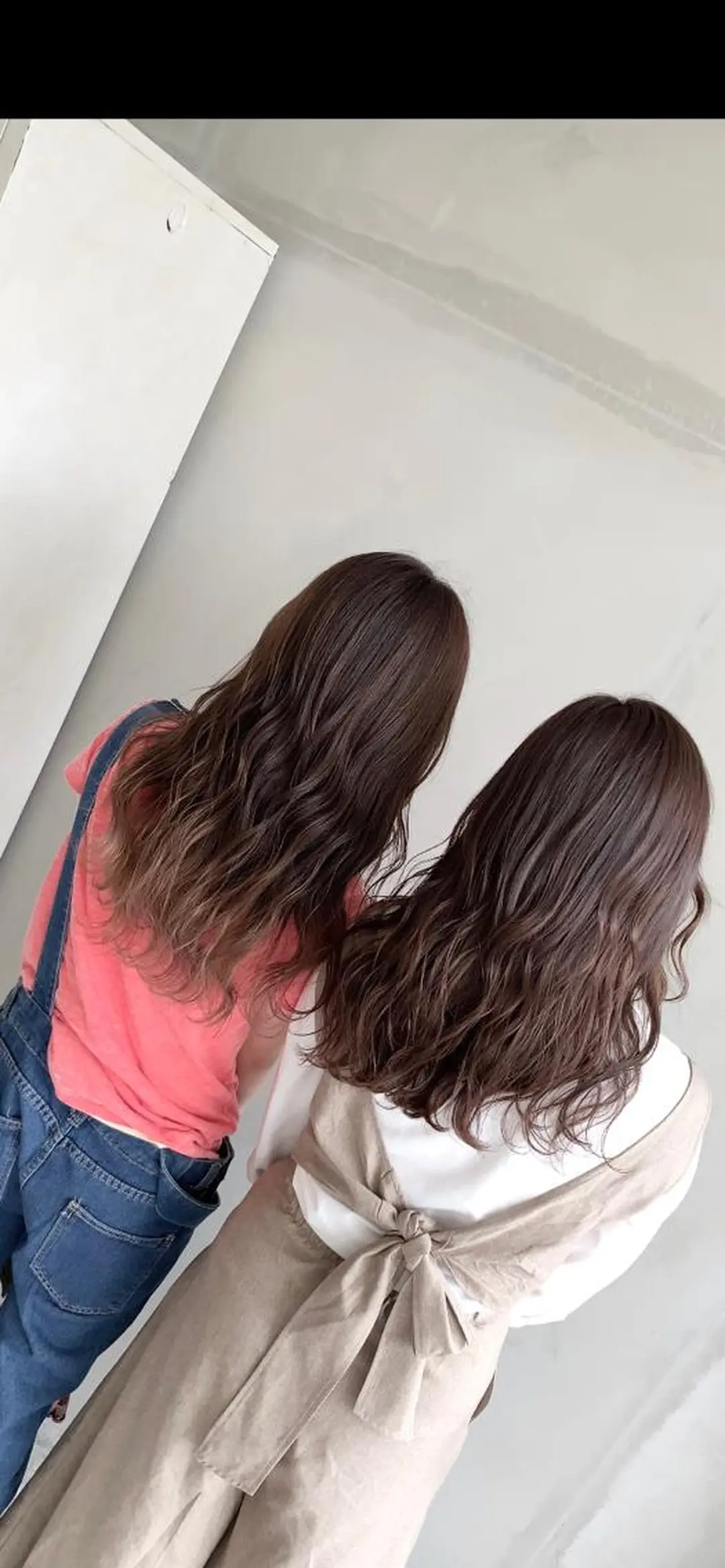 ロング カラー リサ tonieのヘアスタイル