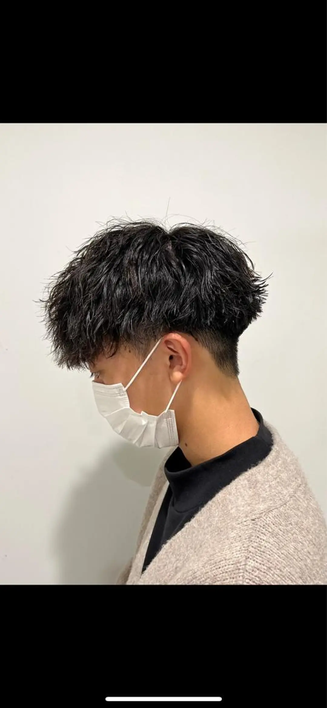 カラー パーマ メンズ 大人っぽ♡上品な暖色 ♡ブリーチなし♡のヘアスタイル