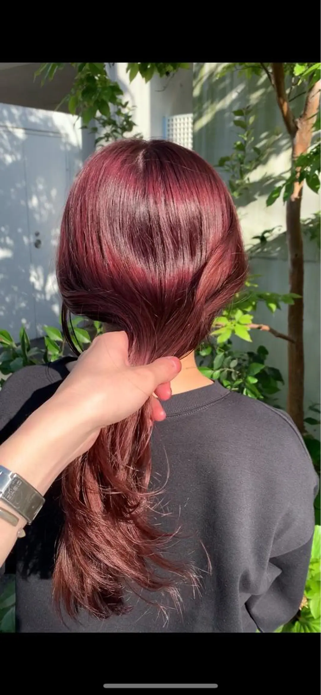 セミロング カラー チバ タクミのヘアスタイル