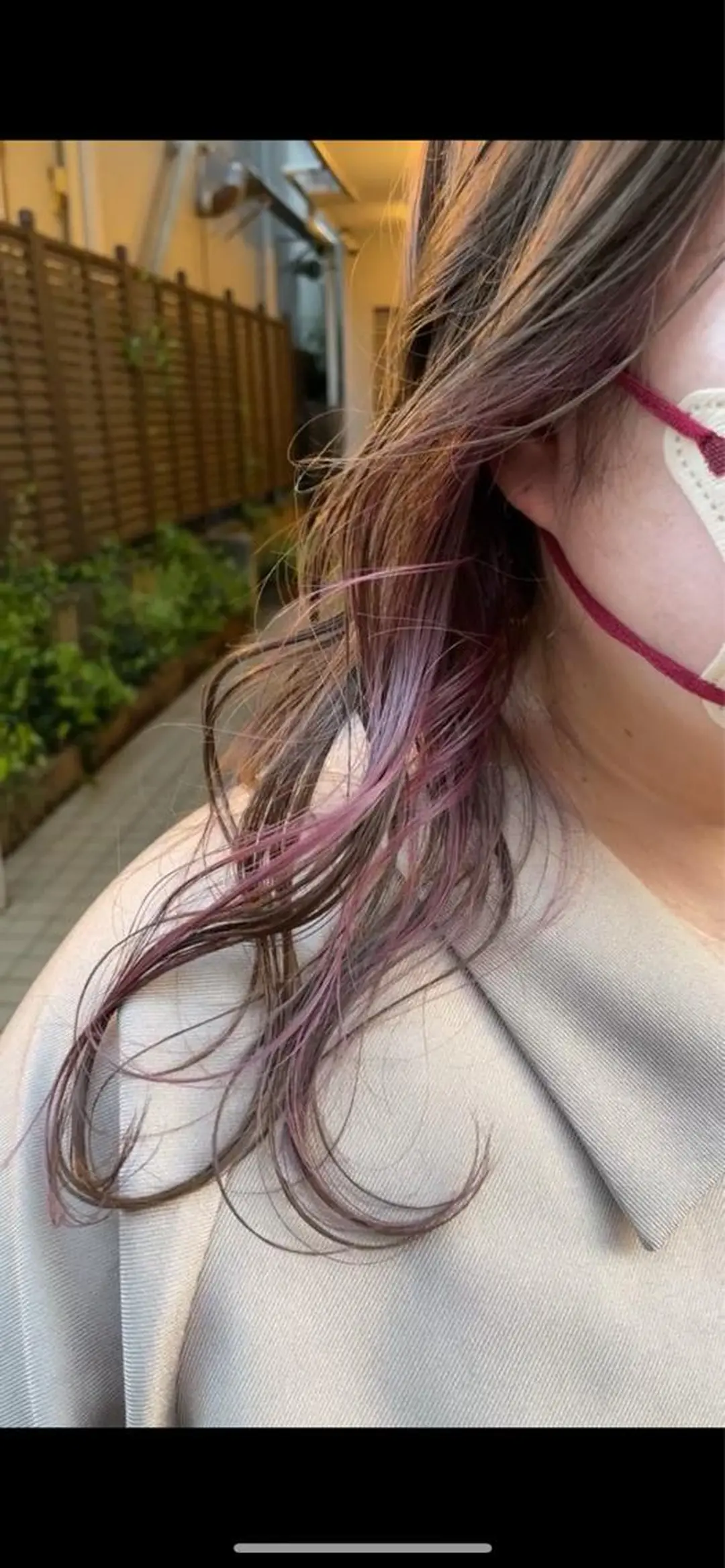 ミディアム カラー 小原 慧美のヘアスタイル