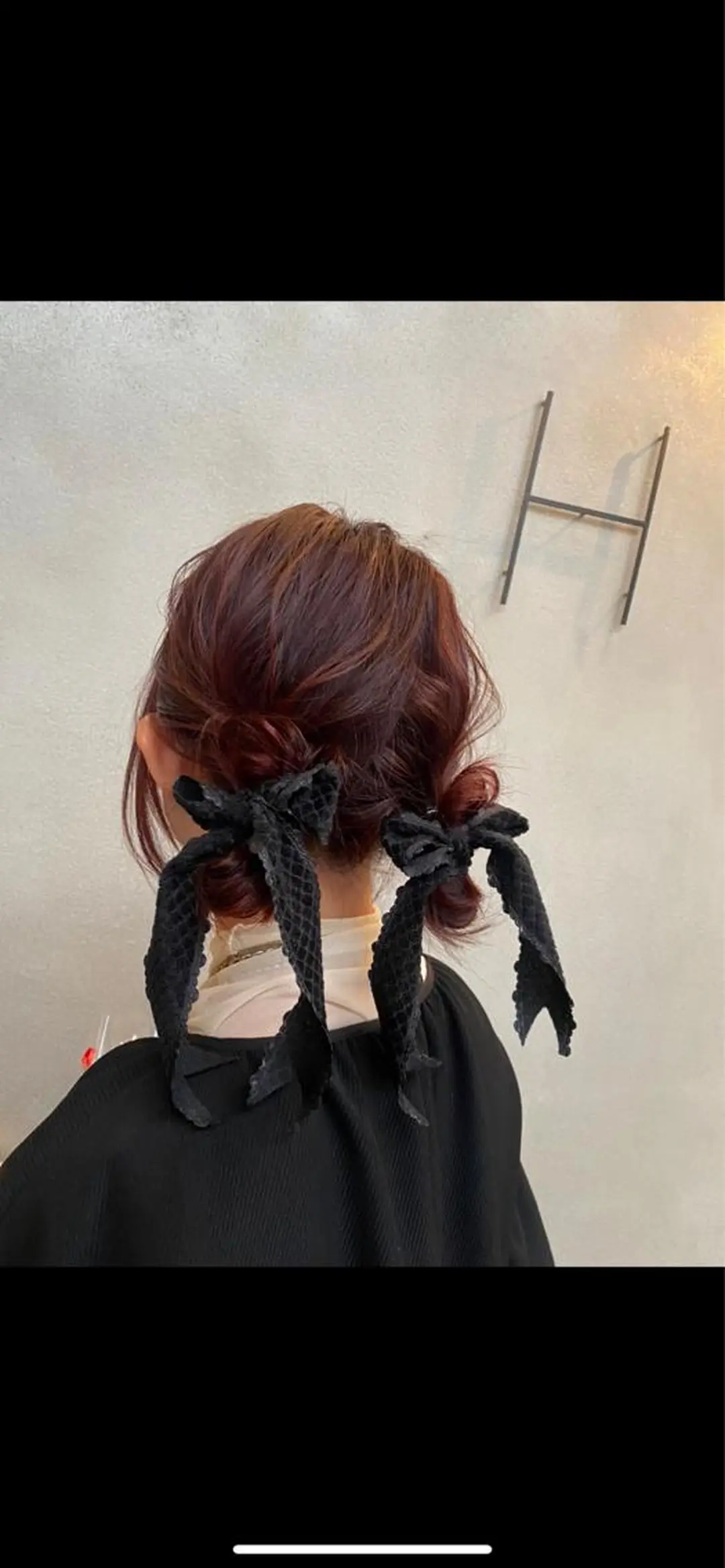 ミディアム カラー ヘアアレンジ ブリーチ ブリーチなしカラー 透明感カラー/西梅田 / nagisa🦋のヘアスタイル