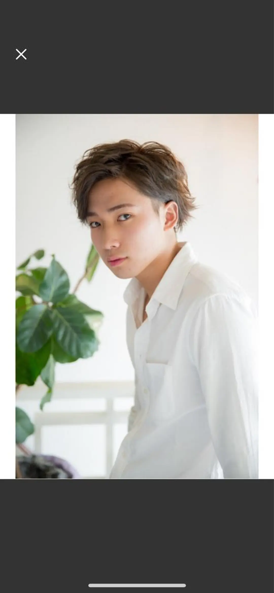 カラー メンズ Venus 神辺店のヘアスタイル