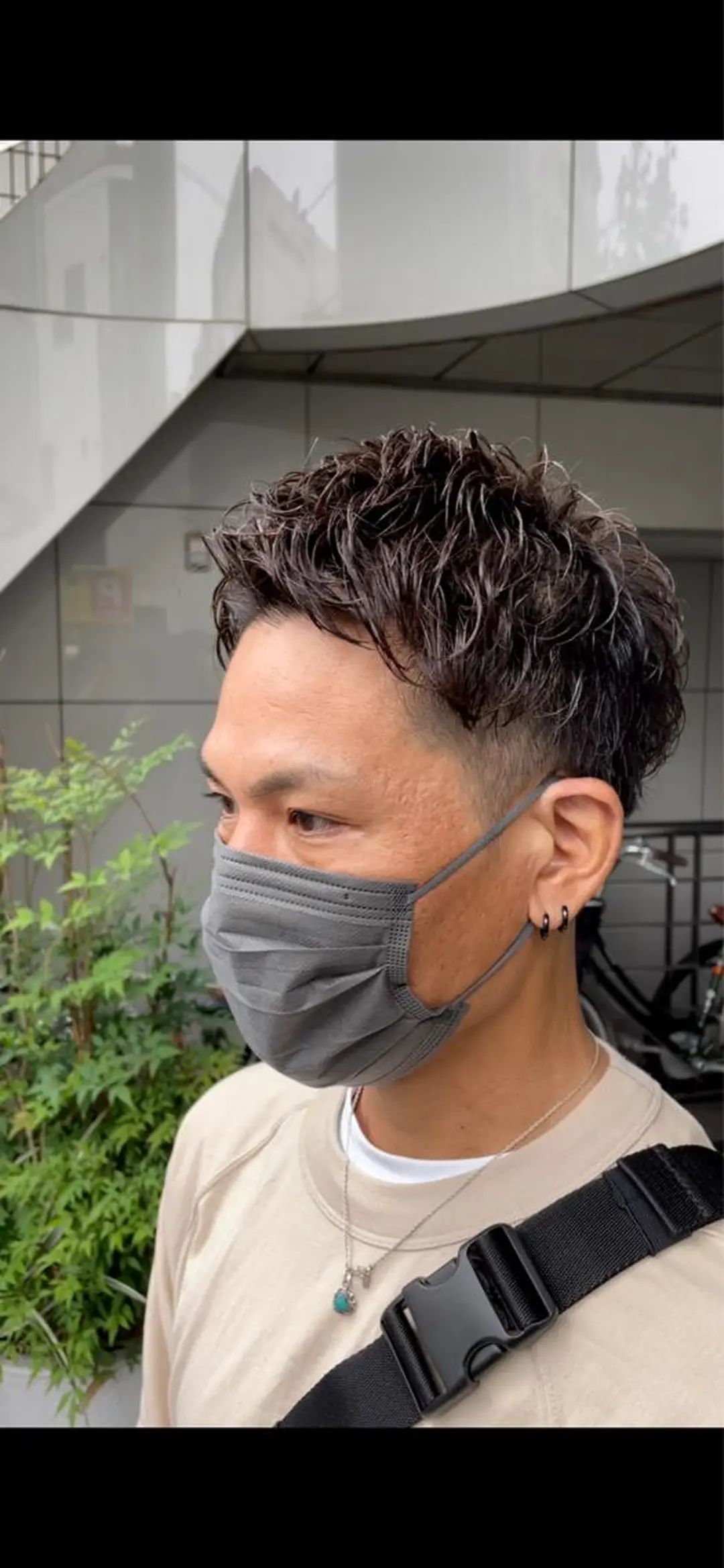 パーマ メンズ カット トリートメント 古指 匠巳のヘアスタイル