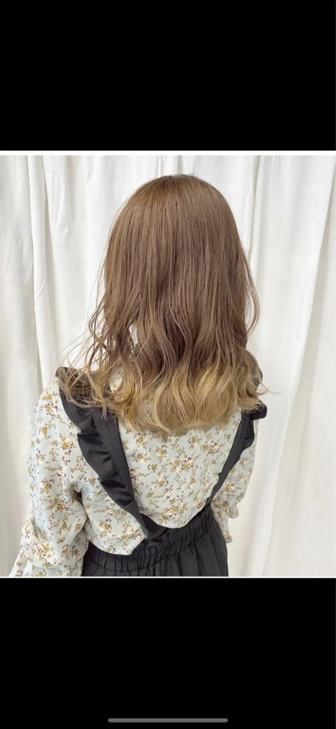 ロング カラー ブリーチ ブリーチなしカラー Amelie yunのヘアスタイル