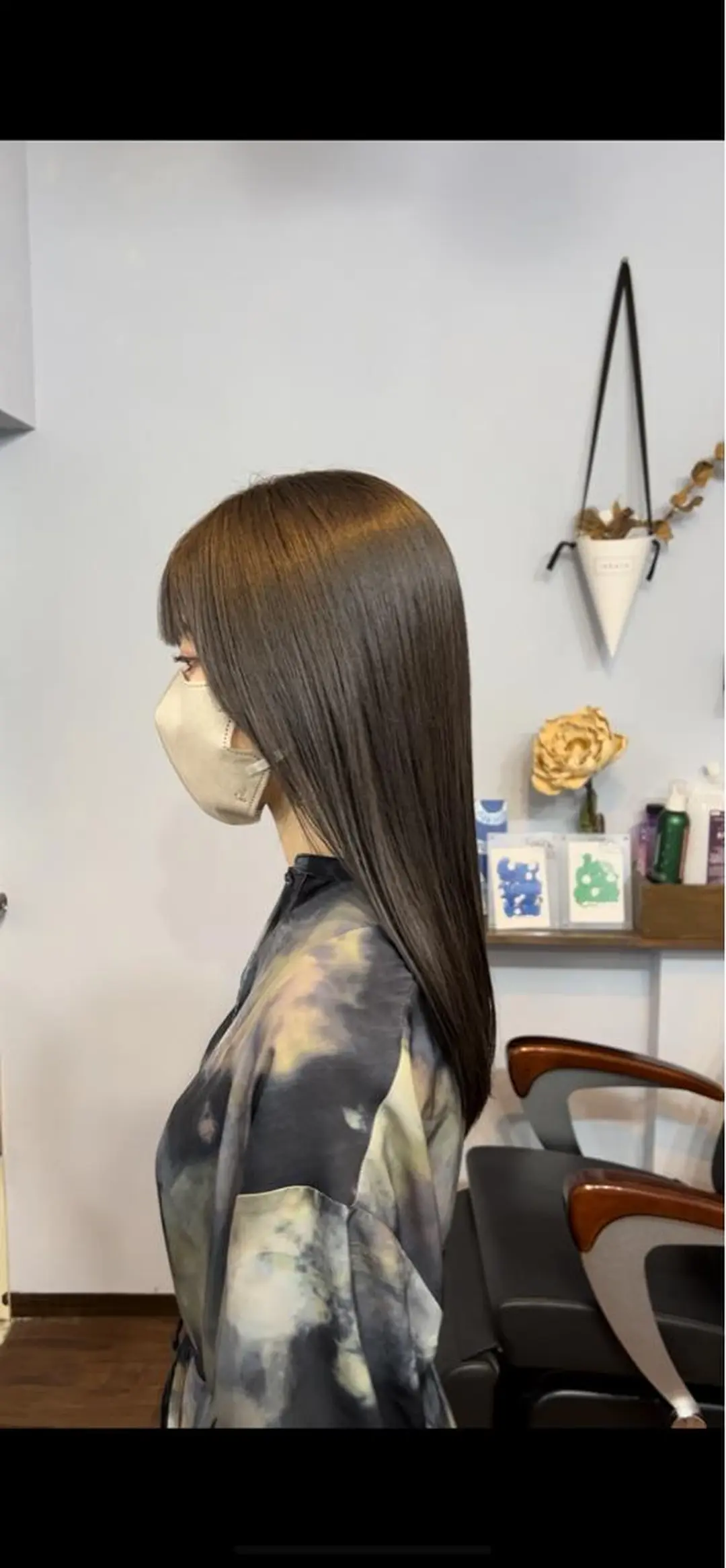 ロング カラー 透明感カラー シルバー カット 縮毛矯正 トリートメント ヘッドスパ 🌈美髪✂︎艶色🎨 頭皮改善🍀TAKUのヘアスタイル