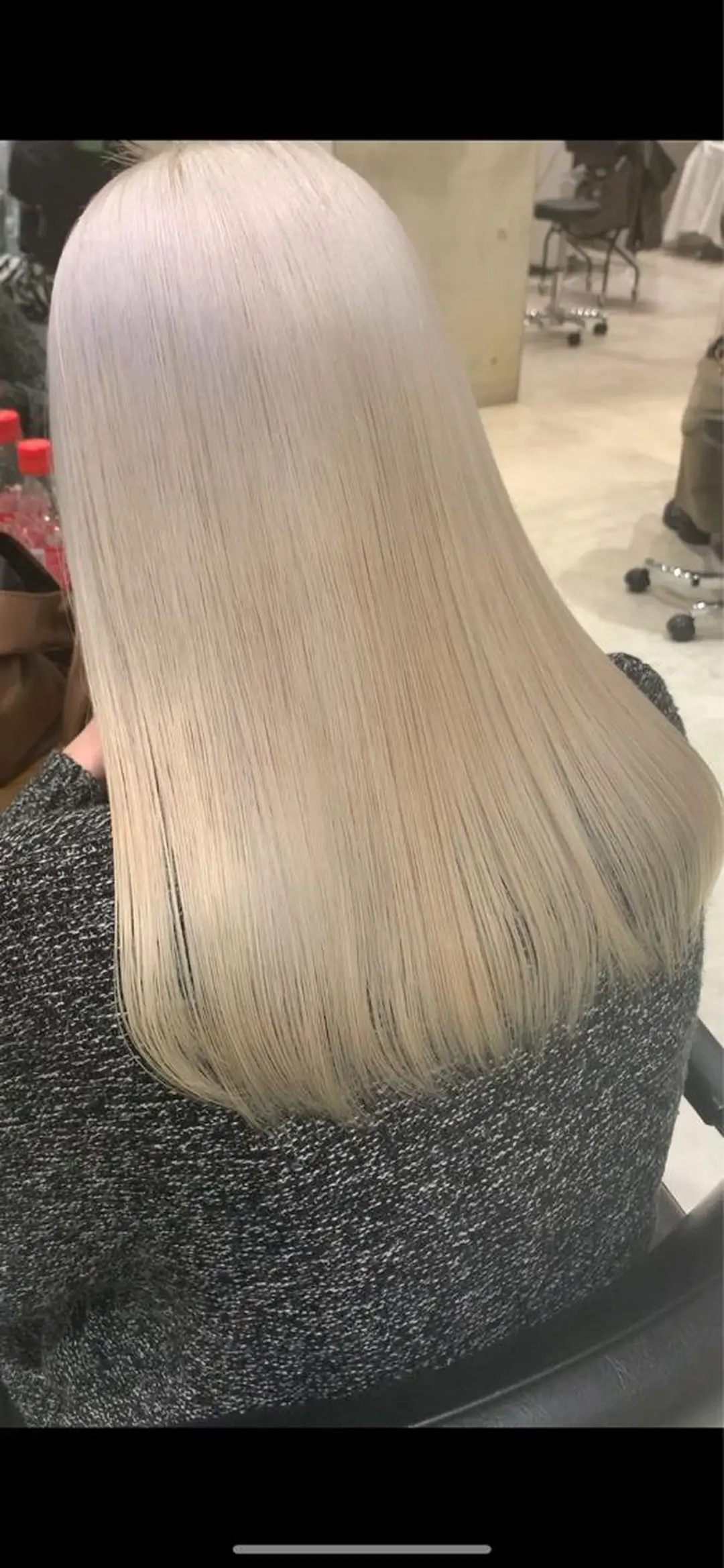 ミディアム カラー カット ヘアカラー トリートメント サロウィン(SALOWIN)原宿iori店所属・れい🫧 ハイトーン特化のヘアスタイル