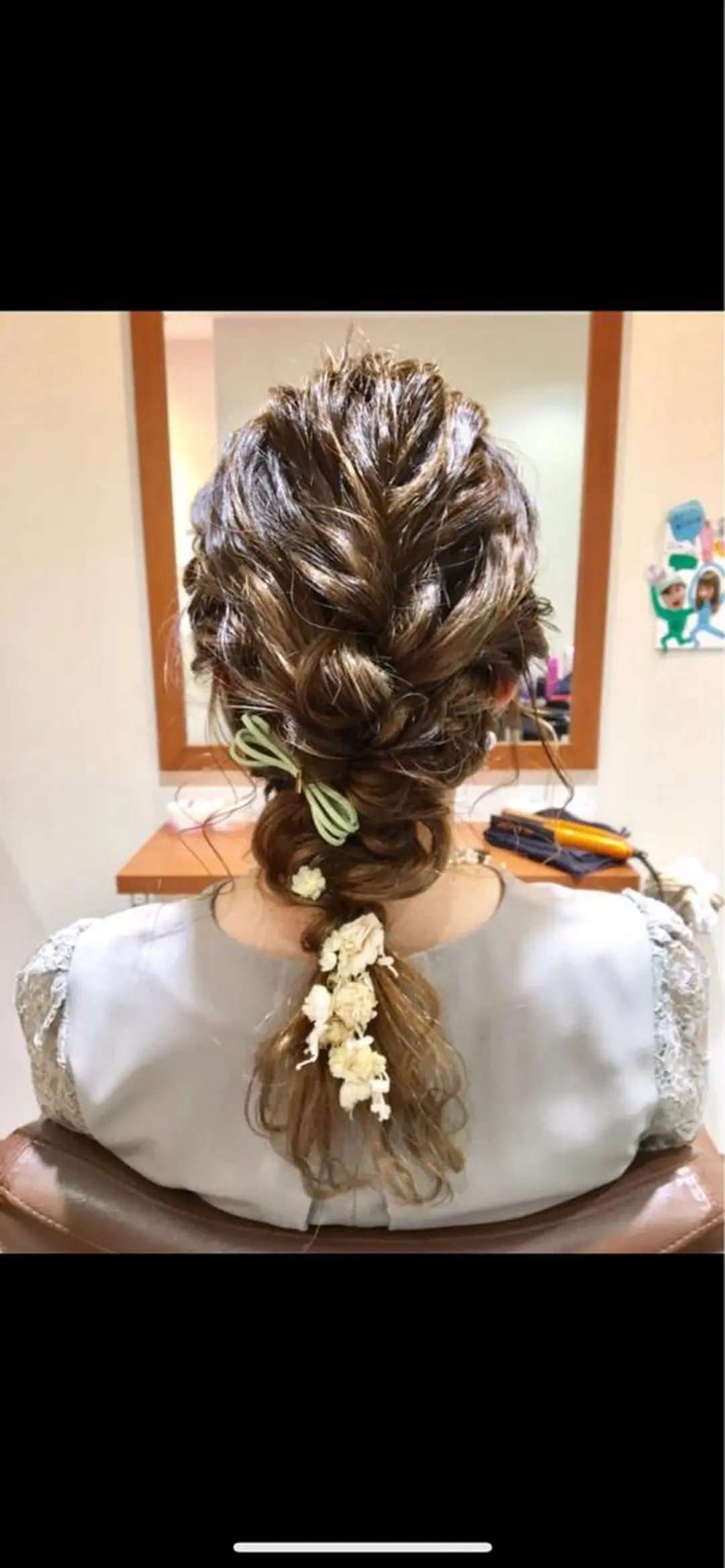 ロング ヘアアレンジ 蓮見  友里のヘアスタイル