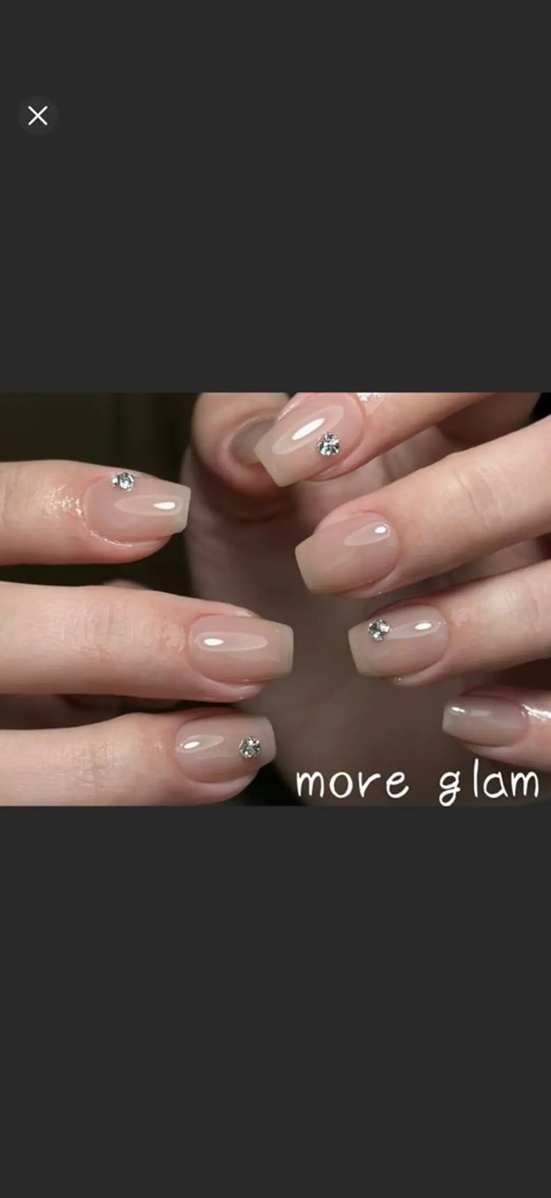 ネイル 長さ出し フットネイル フレンチネイル ジェルネイル ガラスフレンチ MoreGlam Nailsのネイルデザイン