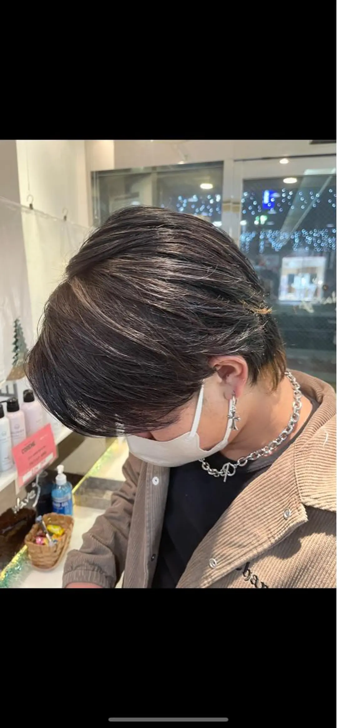 ショート カラー メンズ メンズハイライト ハイライトカラー ハイライト 🌻メンズカット 落合諒🌻のヘアスタイル