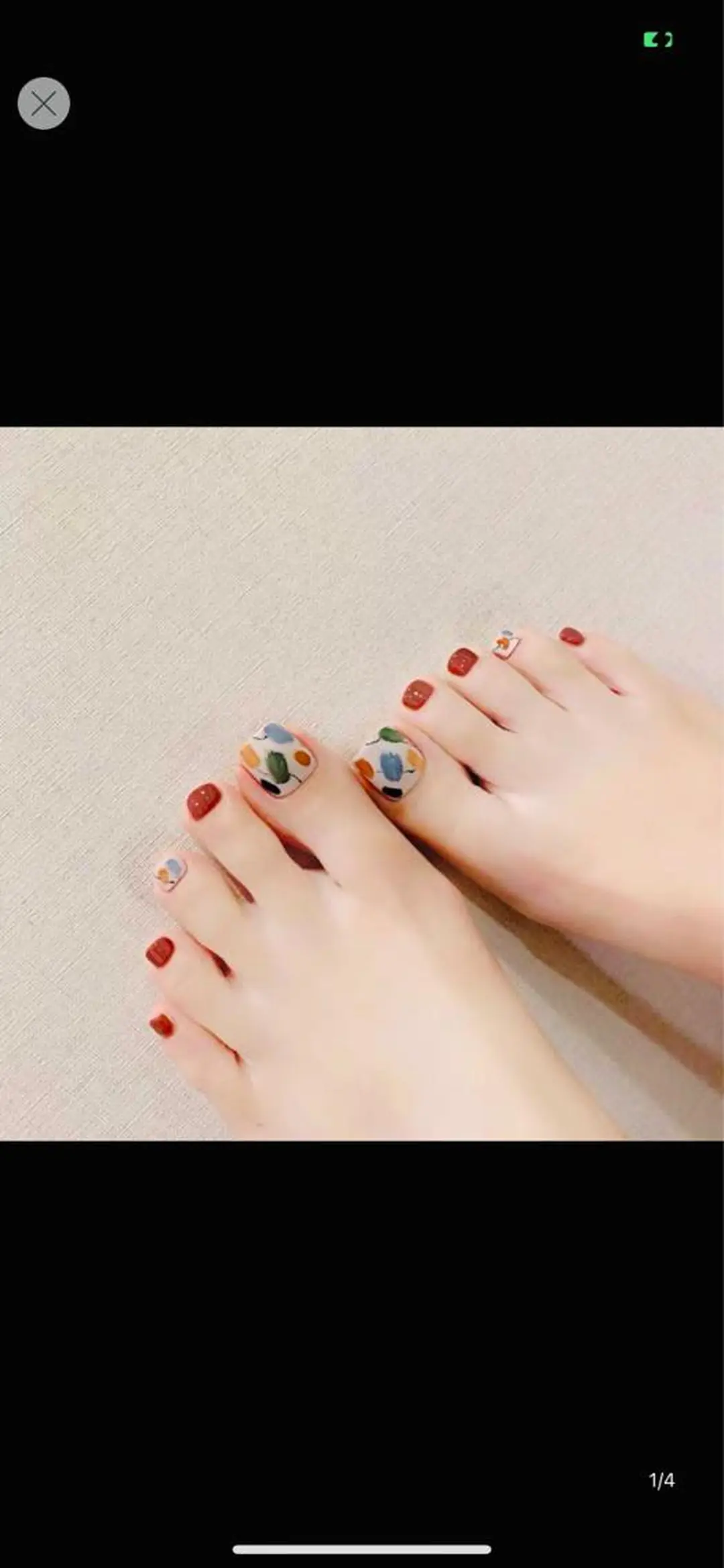 ネイル フットネイル EN salon💅 🦋もり💕のネイルデザイン