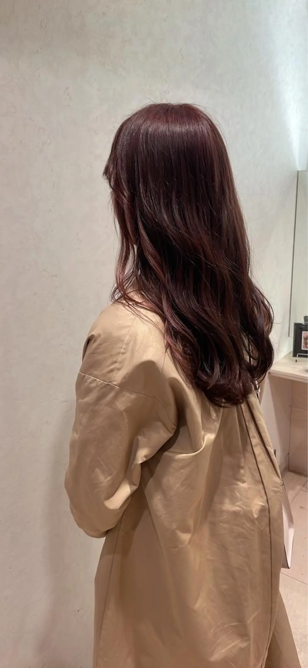 ロング カラー あ あのヘアスタイル