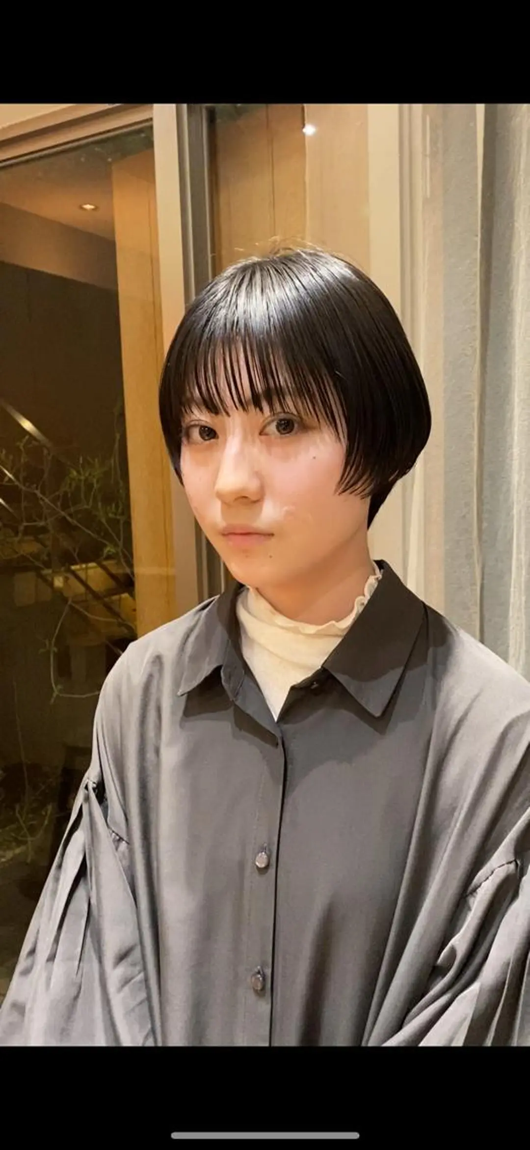 ショート 似合わせカット /パーマ岡本淳平のヘアスタイル