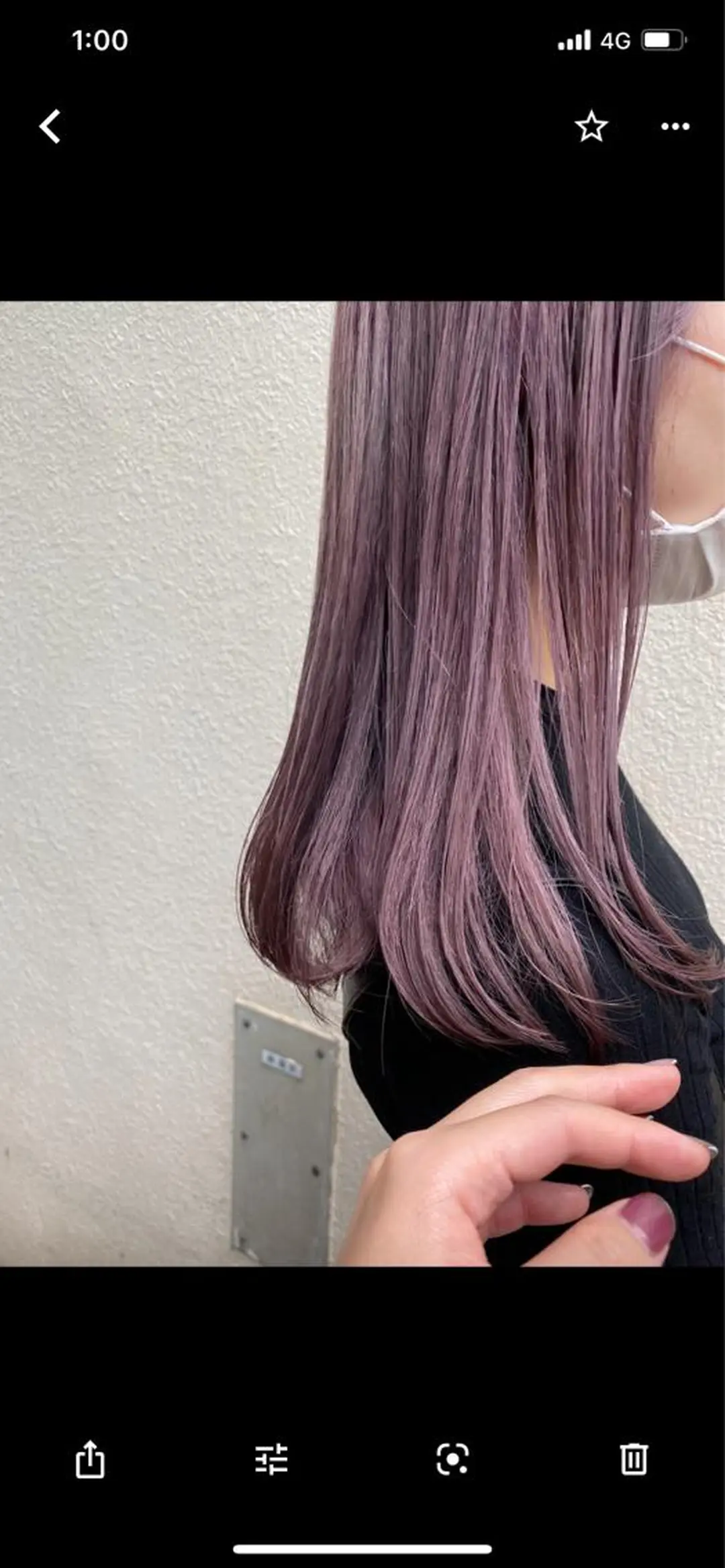 セミロング カット ヘアカラー 鈴木 志保のヘアスタイル