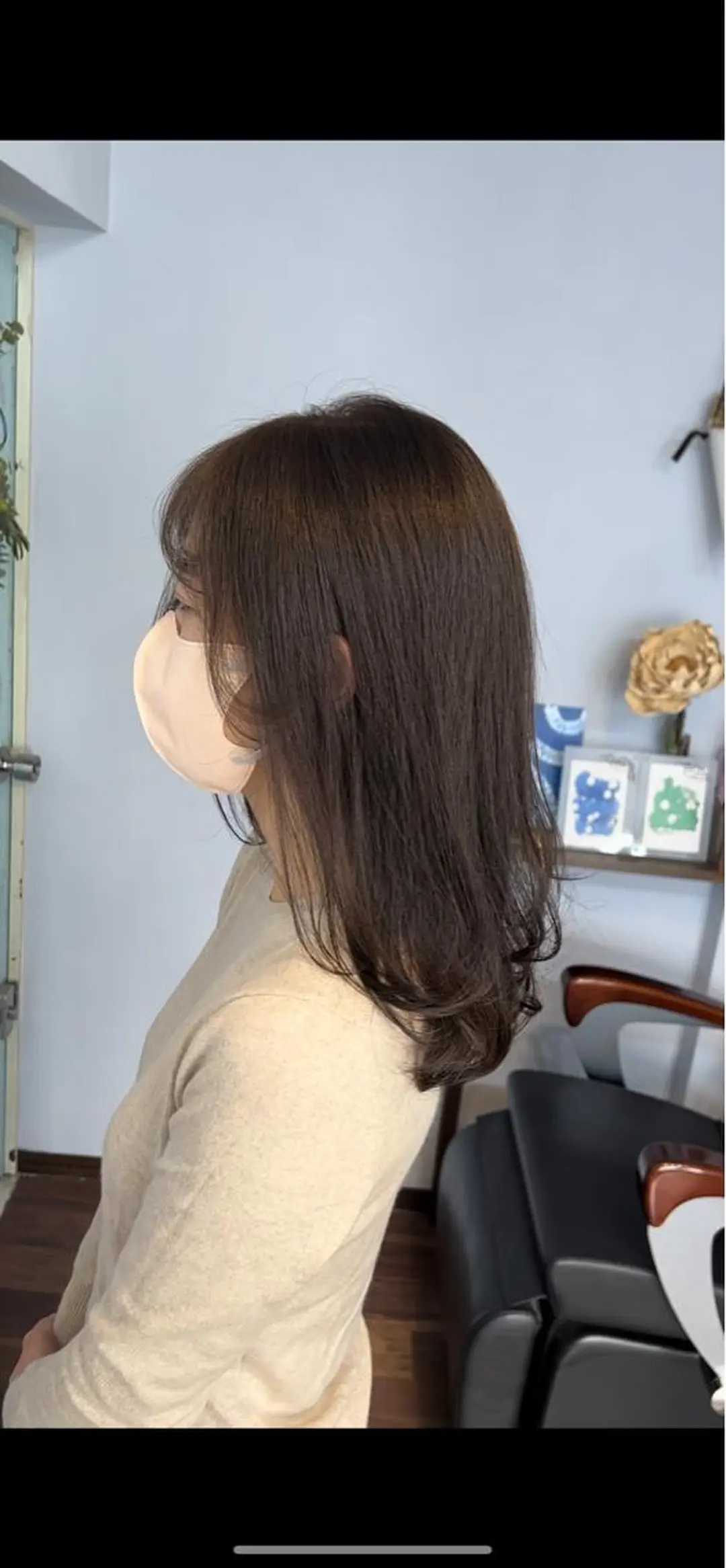 セミロング カラー グレージュ 🌈美髪✂︎艶色🎨 頭皮改善🍀TAKUのヘアスタイル