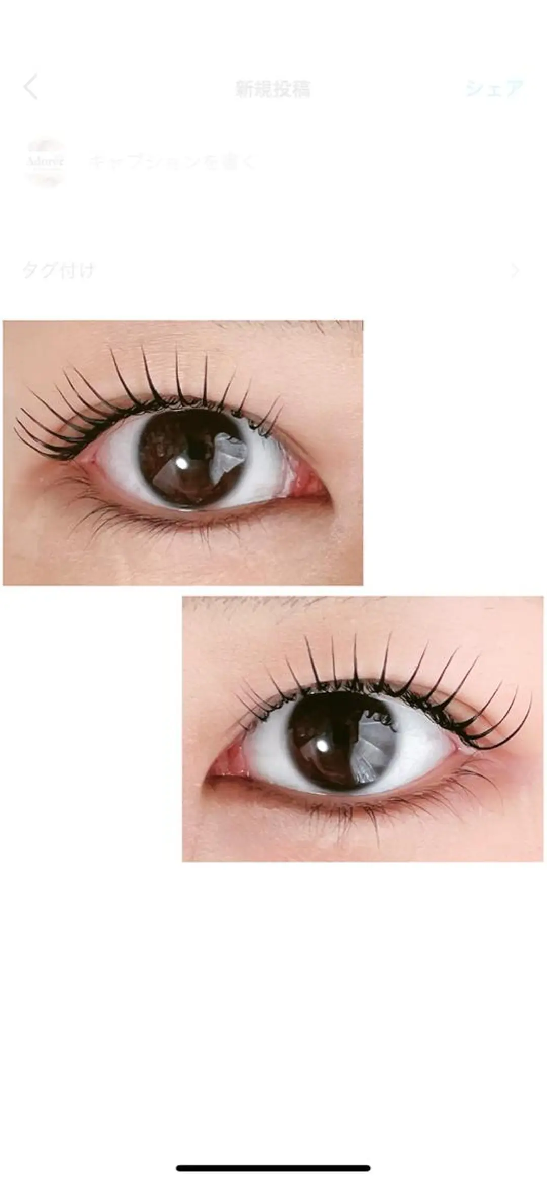 マツエク・マツパ Adorer 🍀アドレ🍀のマツエク・マツパデザイン