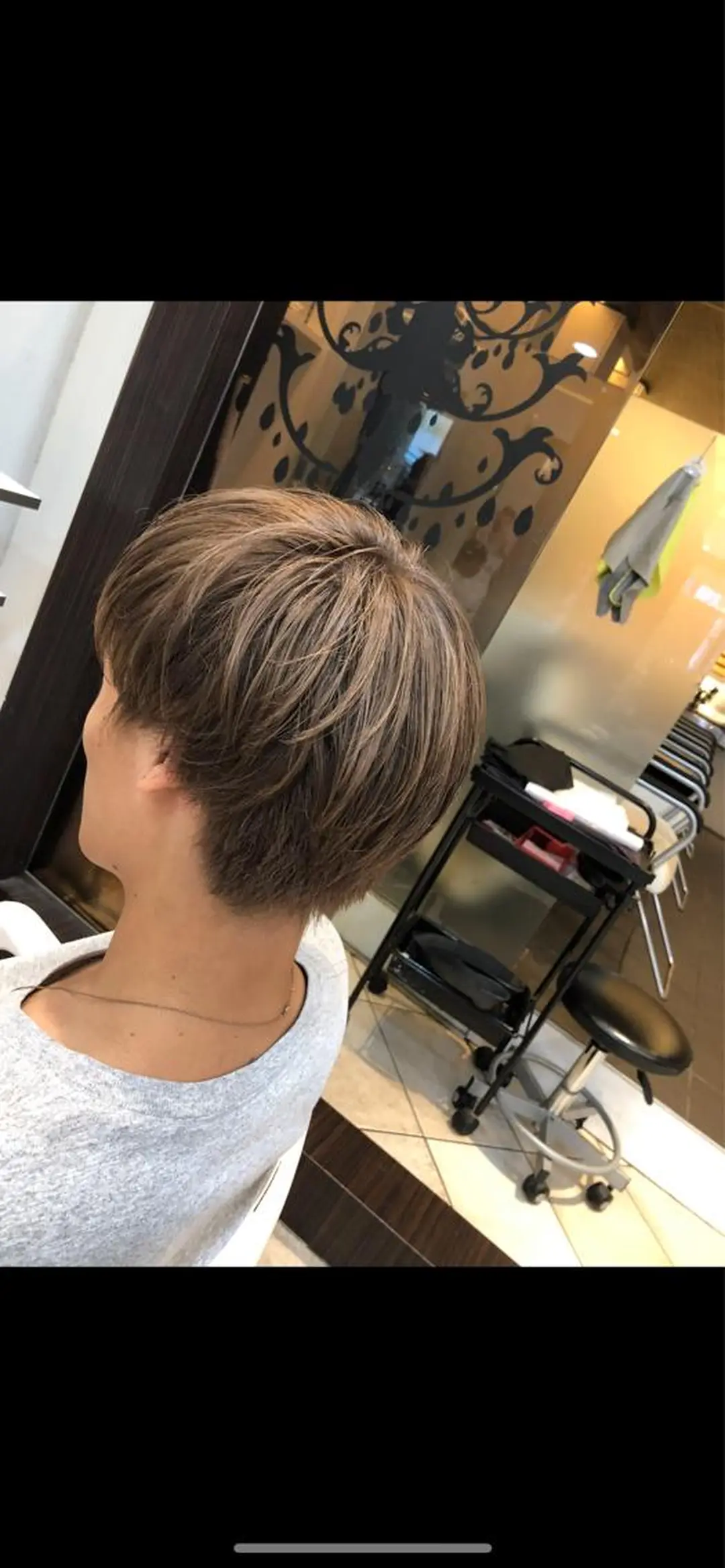 ショート カラー 💎白髪染めも対応 🙆👌山本明菜のヘアスタイル
