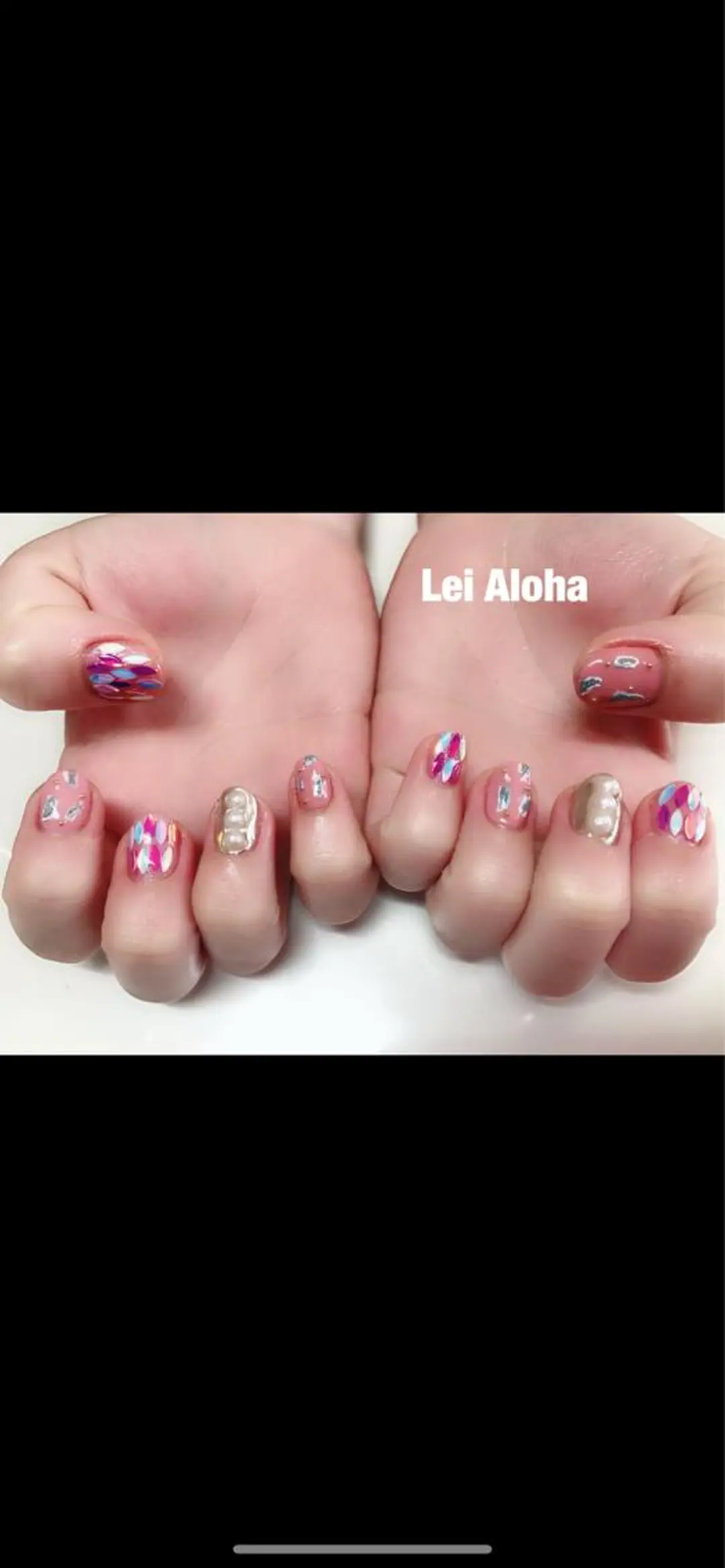 ネイル Lei Aloha ♥のネイルデザイン
