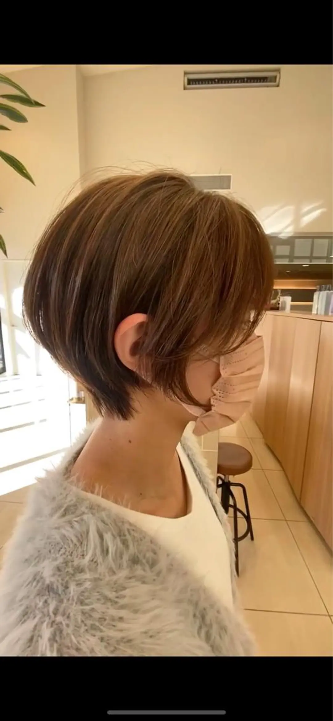 ショート カラー 丸みショート ハイライトカラー ハイライト ショートヘア カット ヘアカラー トリートメント プルエクステ/透明感 カラー✨KAZUKIのヘアスタイル