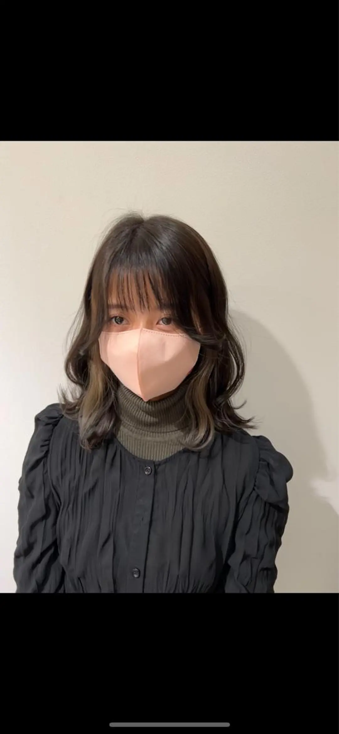 ミディアム 西邑 環のヘアスタイル