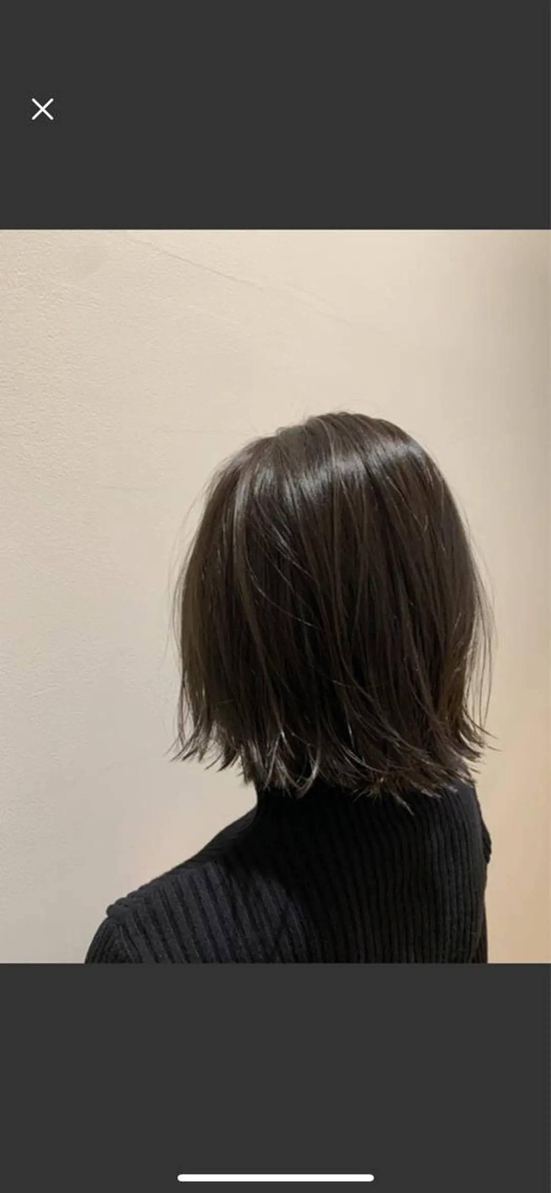 カラー 岩浪 志歩のヘアスタイル