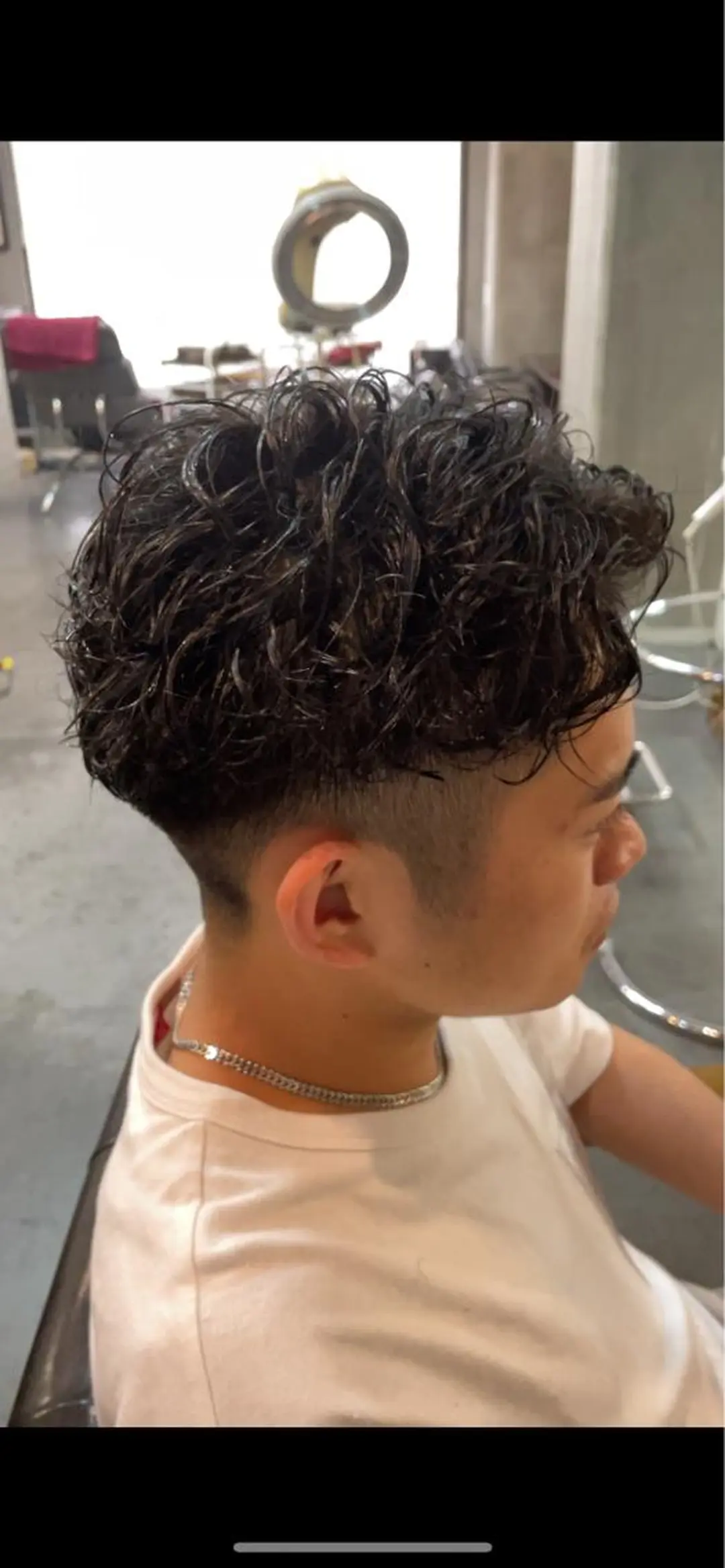 パーマ メンズ 垣内 征斗のヘアスタイル