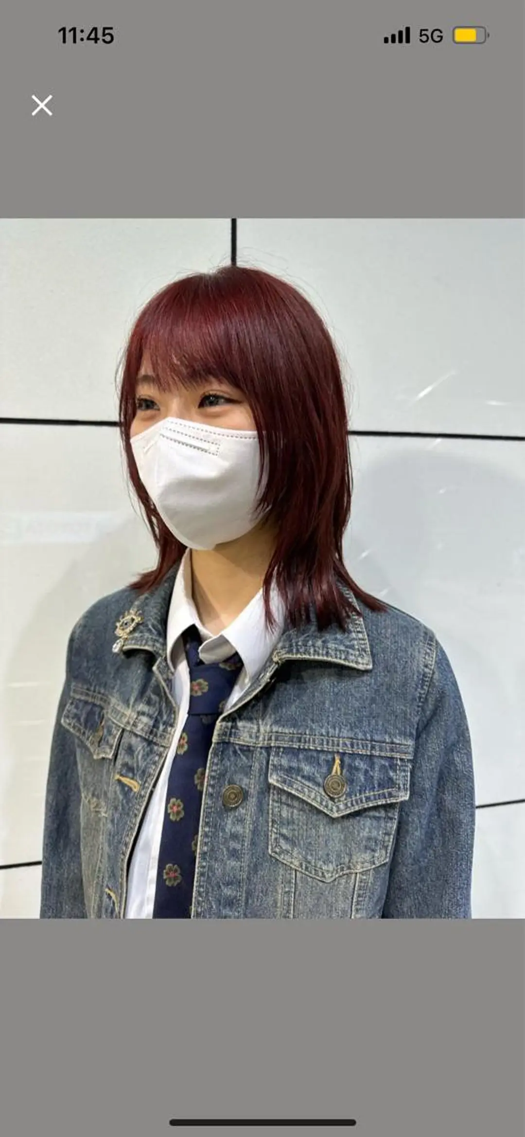 ミディアム カラー ブリーチ ケアブリーチ 透明感カラー デザインカラー ダブルカラー メンズ特化/マツエク AYAKA🌙のヘアスタイル