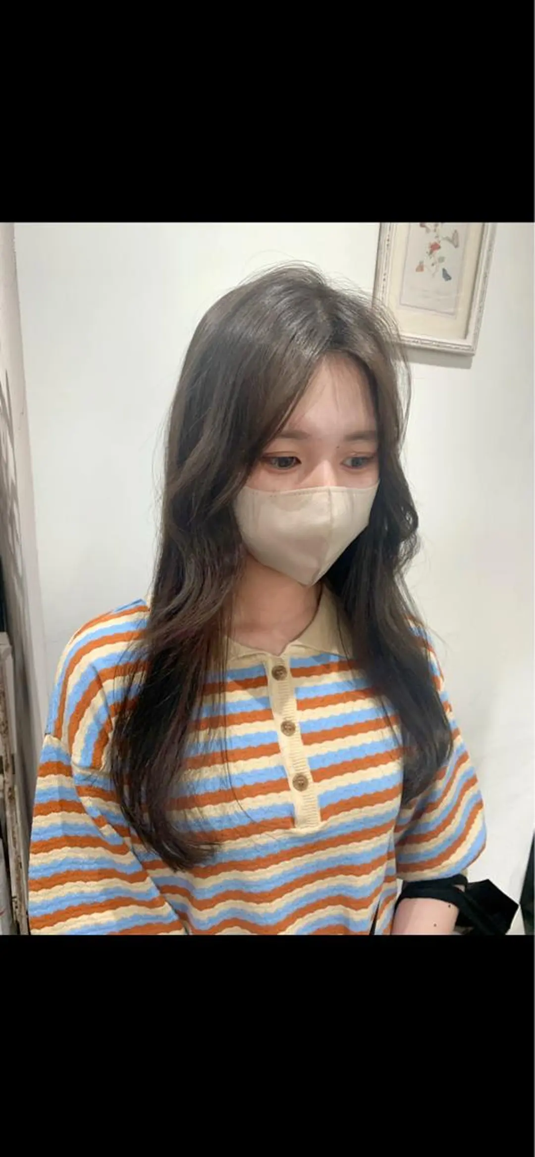 ロング 髪質改善 トリートメント ヘアカラー トリートメント LITTLE _KATOのヘアスタイル