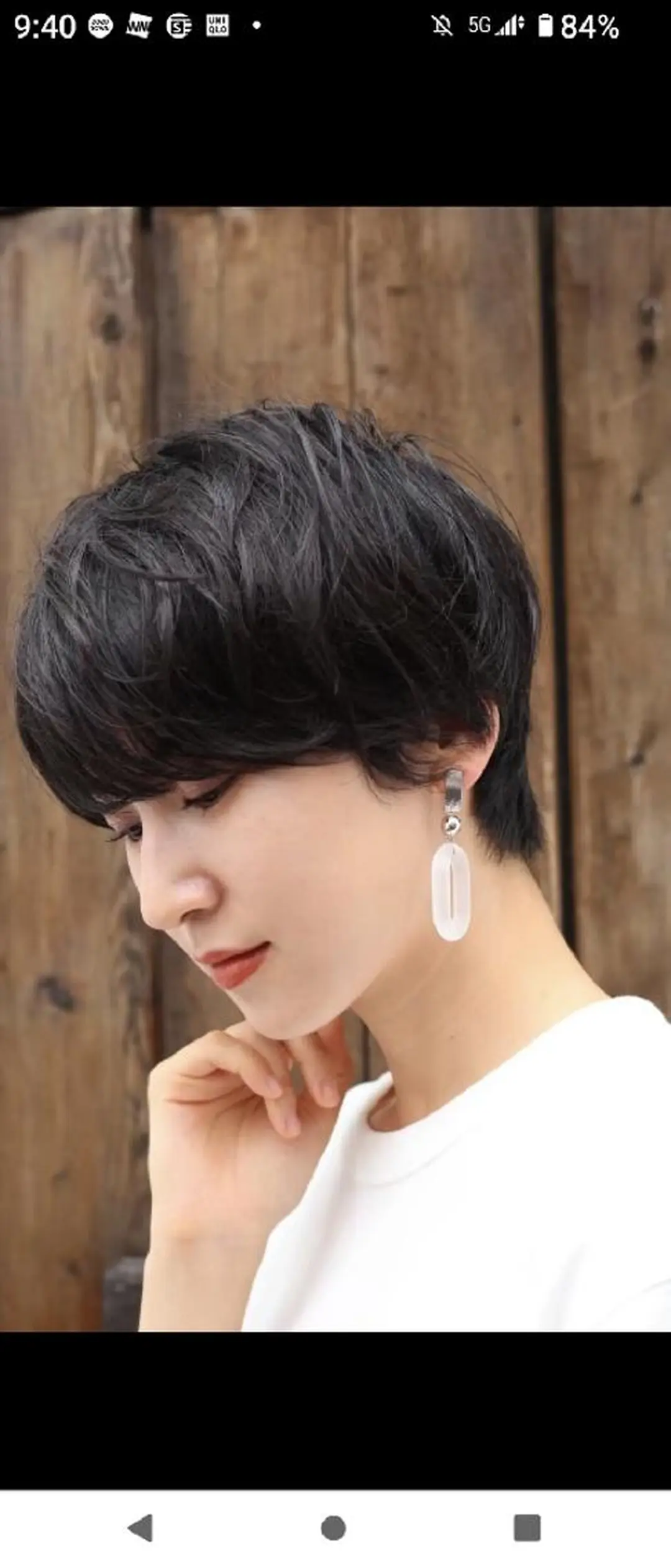 ショート ショートヘア カット 根本 智晴のヘアスタイル