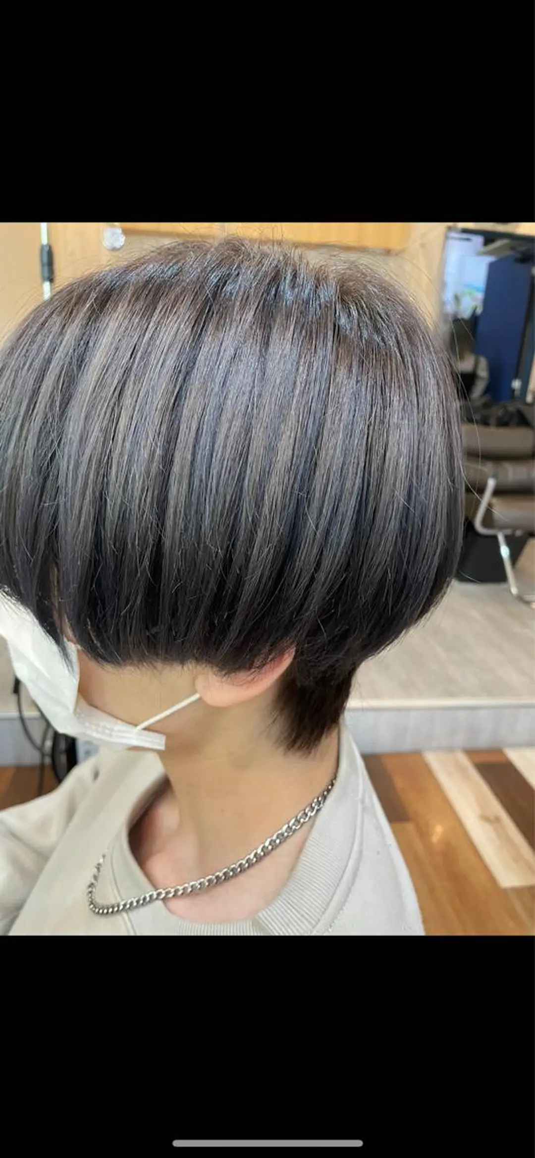 ショート ヘアカラー 【nina】所属・透明感カラー神野 敦也【三軒茶屋】のヘアスタイル