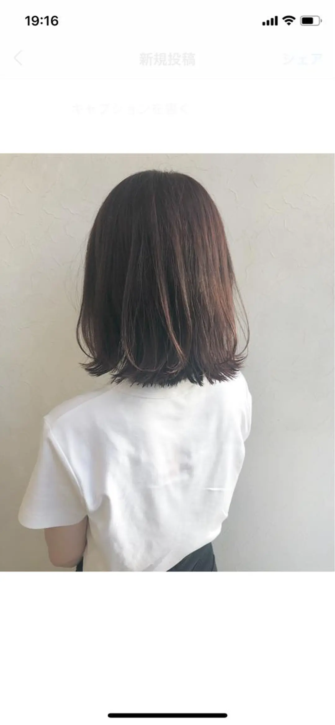 ミディアム カラー nakahara madokaのヘアスタイル
