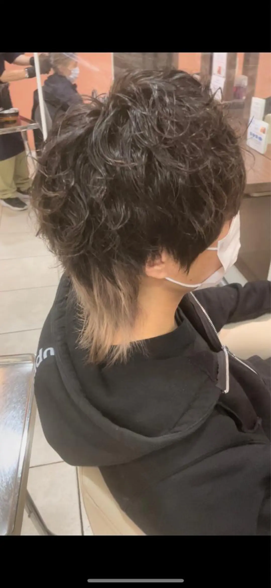 ショート カラー メンズ カット パーマ 大澤　裕貴 【メンズカット】のヘアスタイル