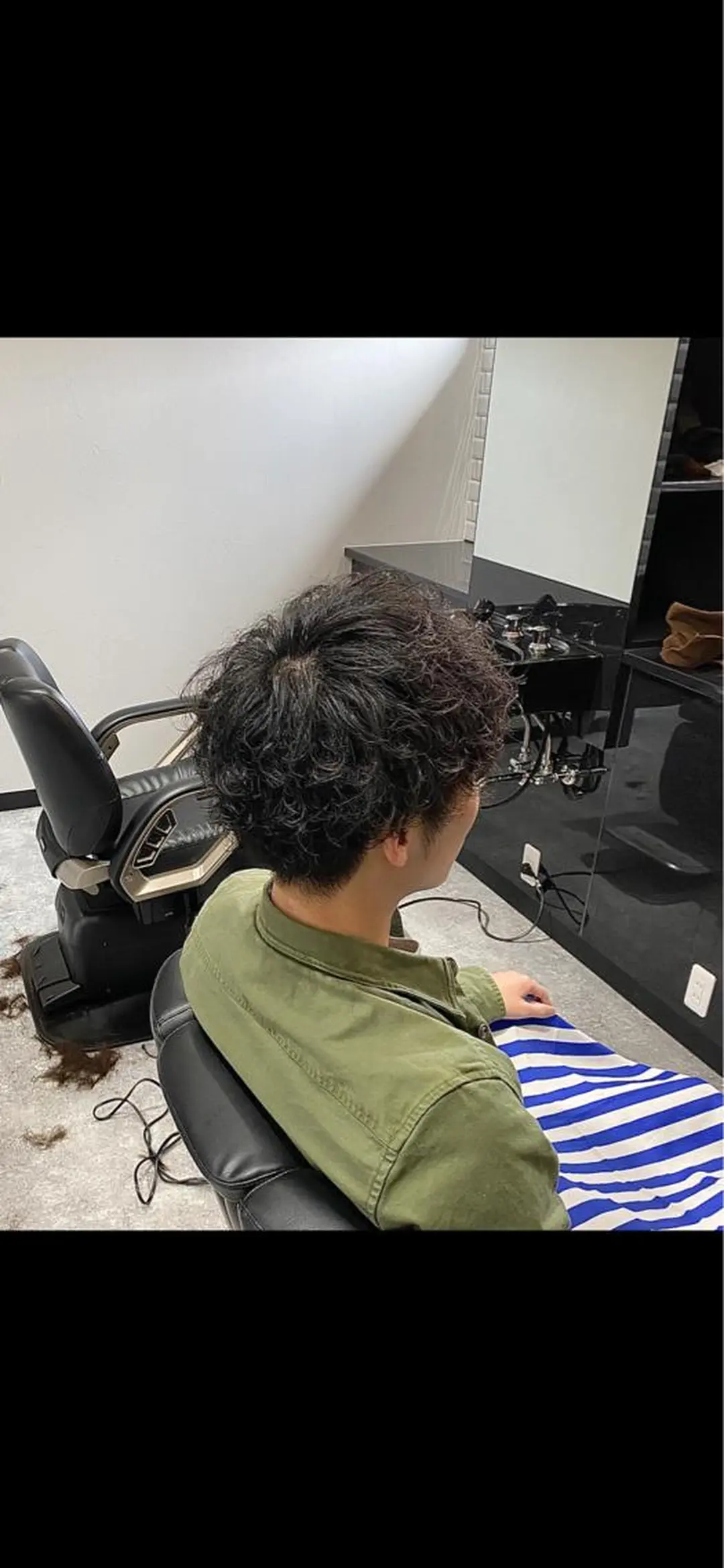 ショート パーマ 前田賢生 ご新規様はNGのヘアスタイル