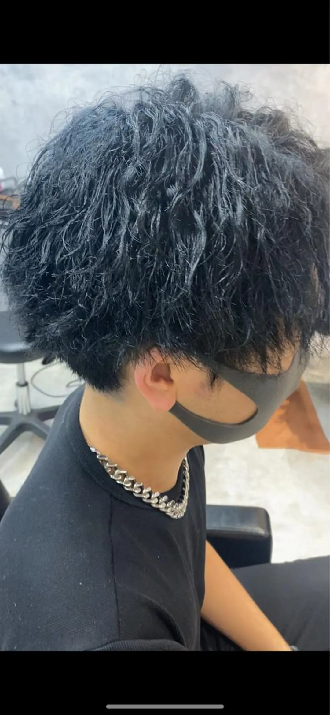 ショート パーマ メンズ メンズパーマ ツイストスパイラルパーマ スパイラルパーマ ツイストスパイラル/ メンズ特化/中川誠也のヘアスタイル