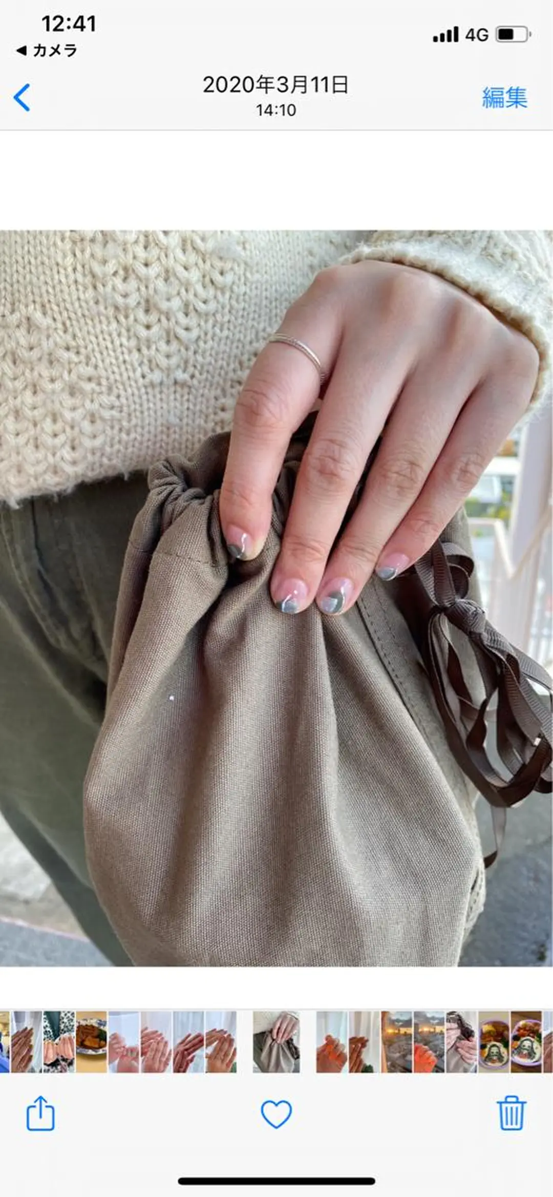 ネイル アートネイル クリアネイル ハンドネイル Ann nailのネイルデザイン