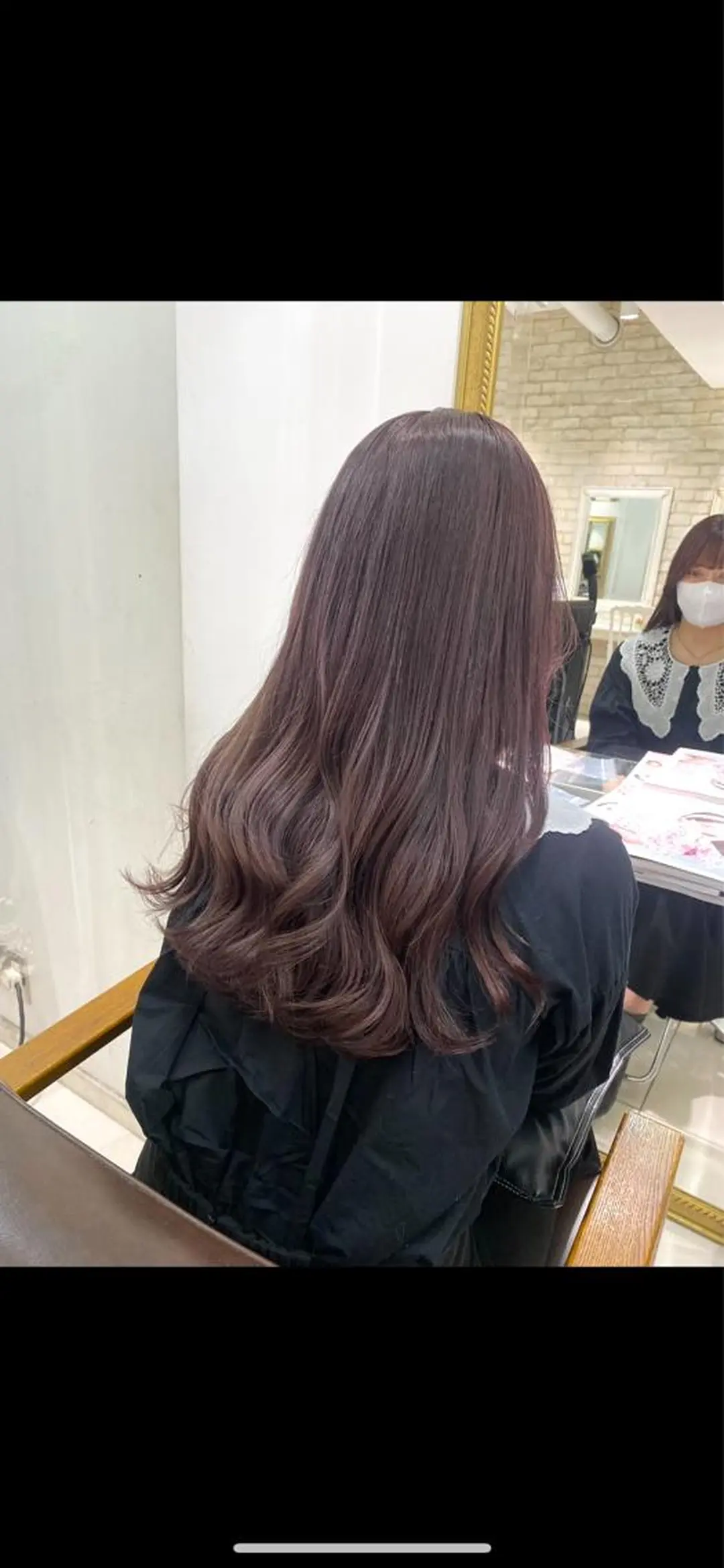 ロング カラー 透明感カラー 古山 結季🌙🖤のヘアスタイル