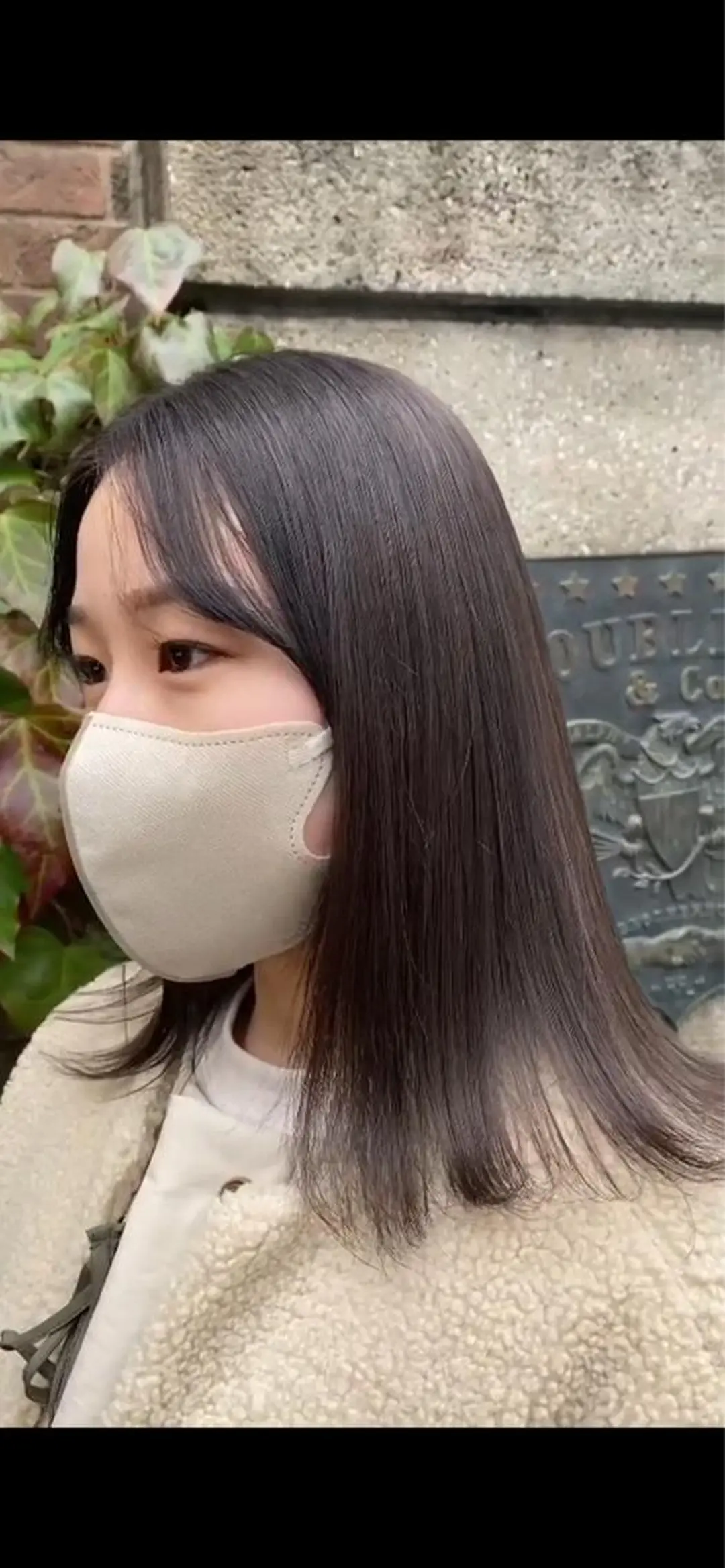 ミディアム カラー 透明感カラー カット ヘアカラー トリートメント れい🫧 ハイトーン特化のヘアスタイル