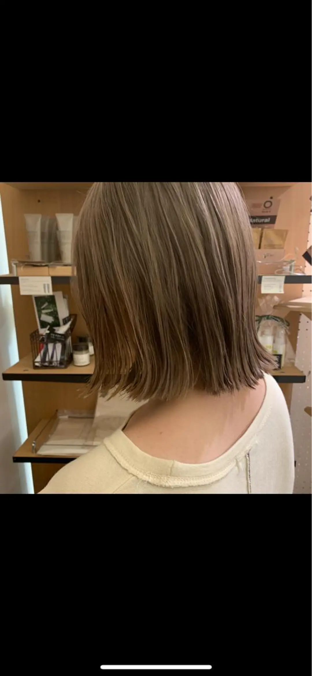 ショート 艶髪color💎髪 質改善ストレート大吉のヘアスタイル