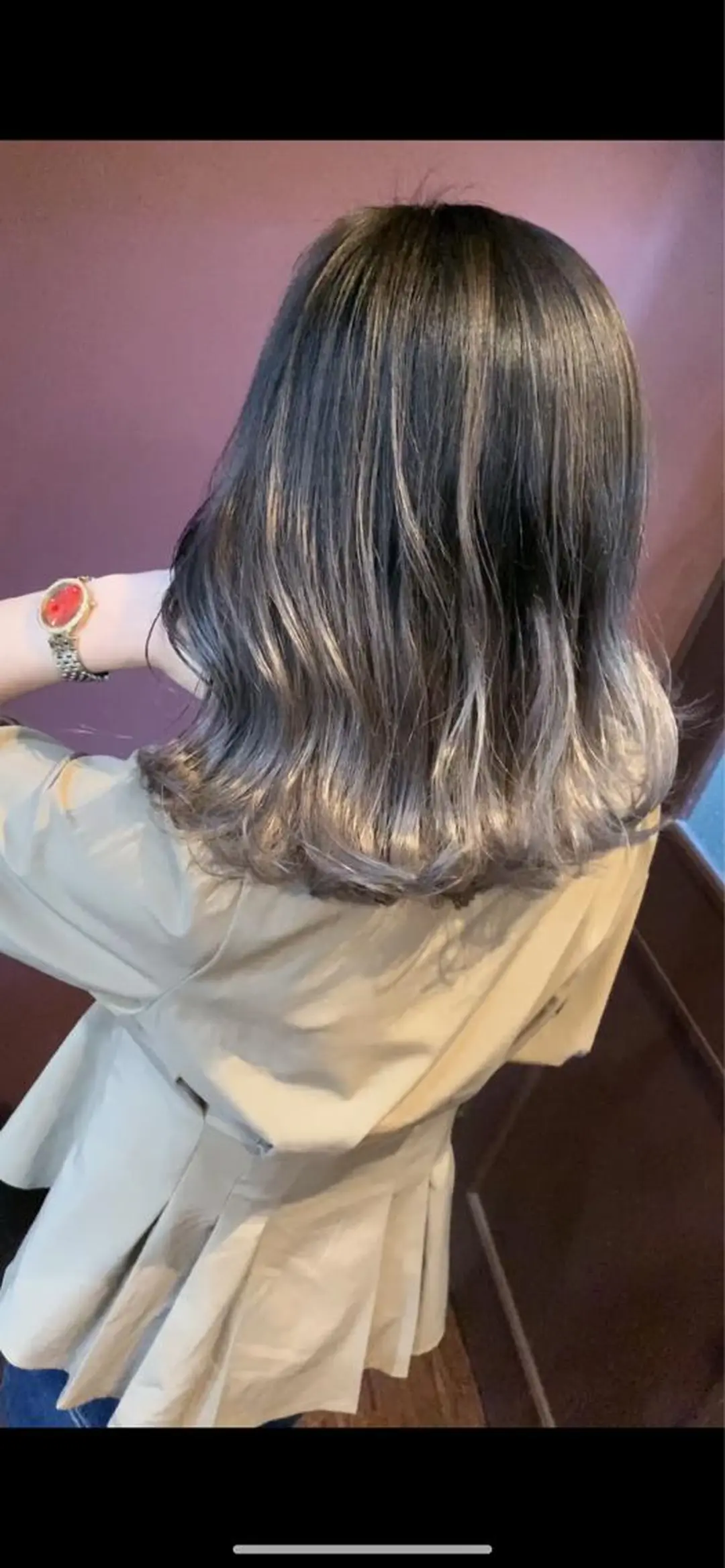 カラー バレイヤージュ グラデーションカラー ハイトーンカラー インナーカラー 石井辰功也 フリーランス美容師のヘアスタイル