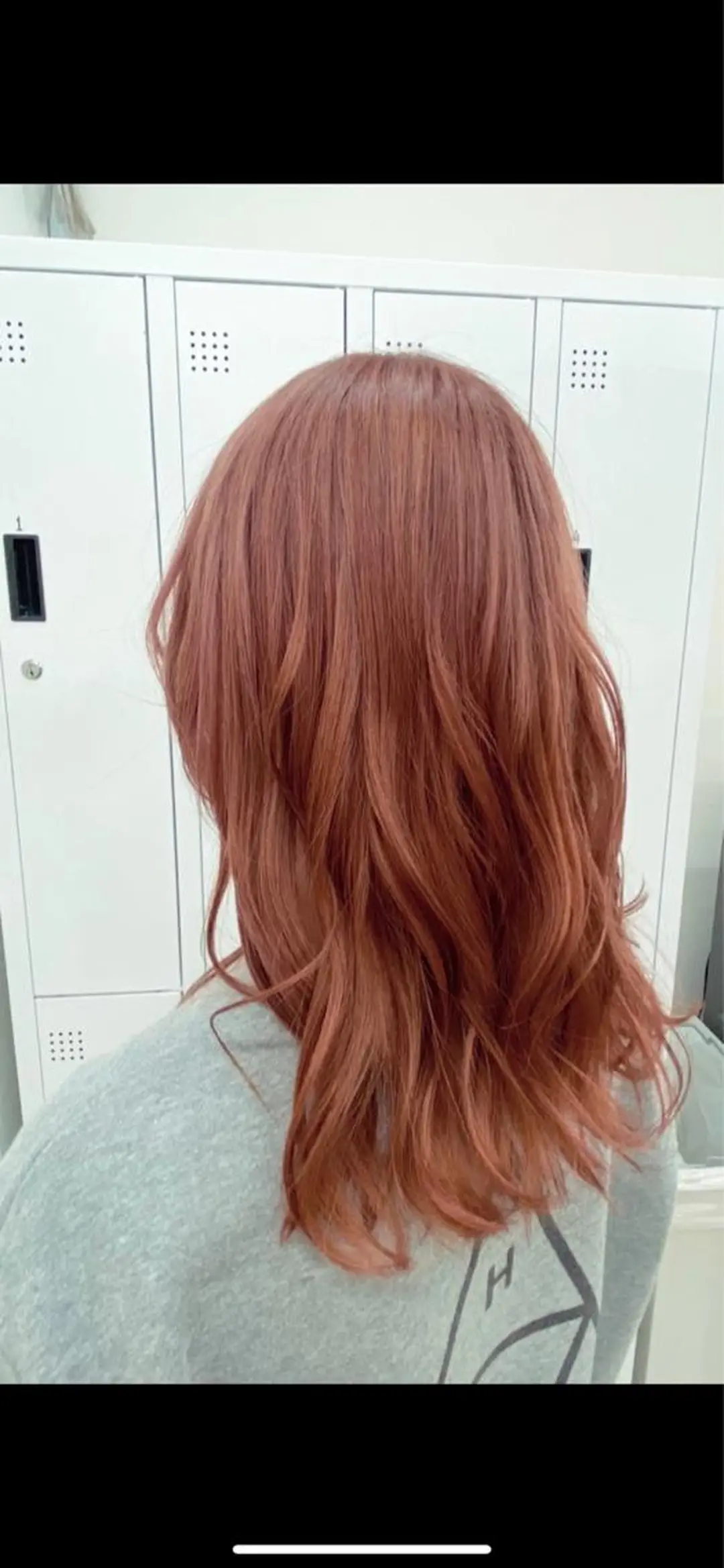 ミディアム カラー ヘアカラー Sherry大国町 HIKARUのヘアスタイル