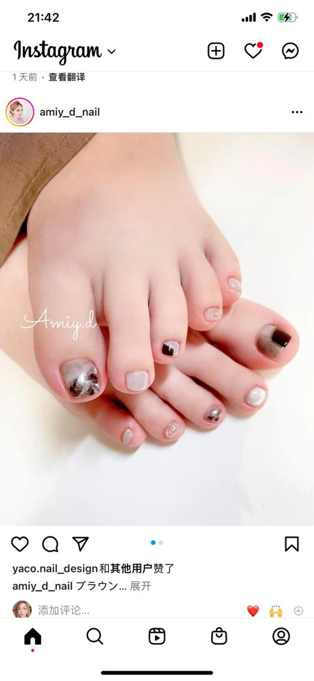 ネイル EN salon💅 🦋もり💕のネイルデザイン