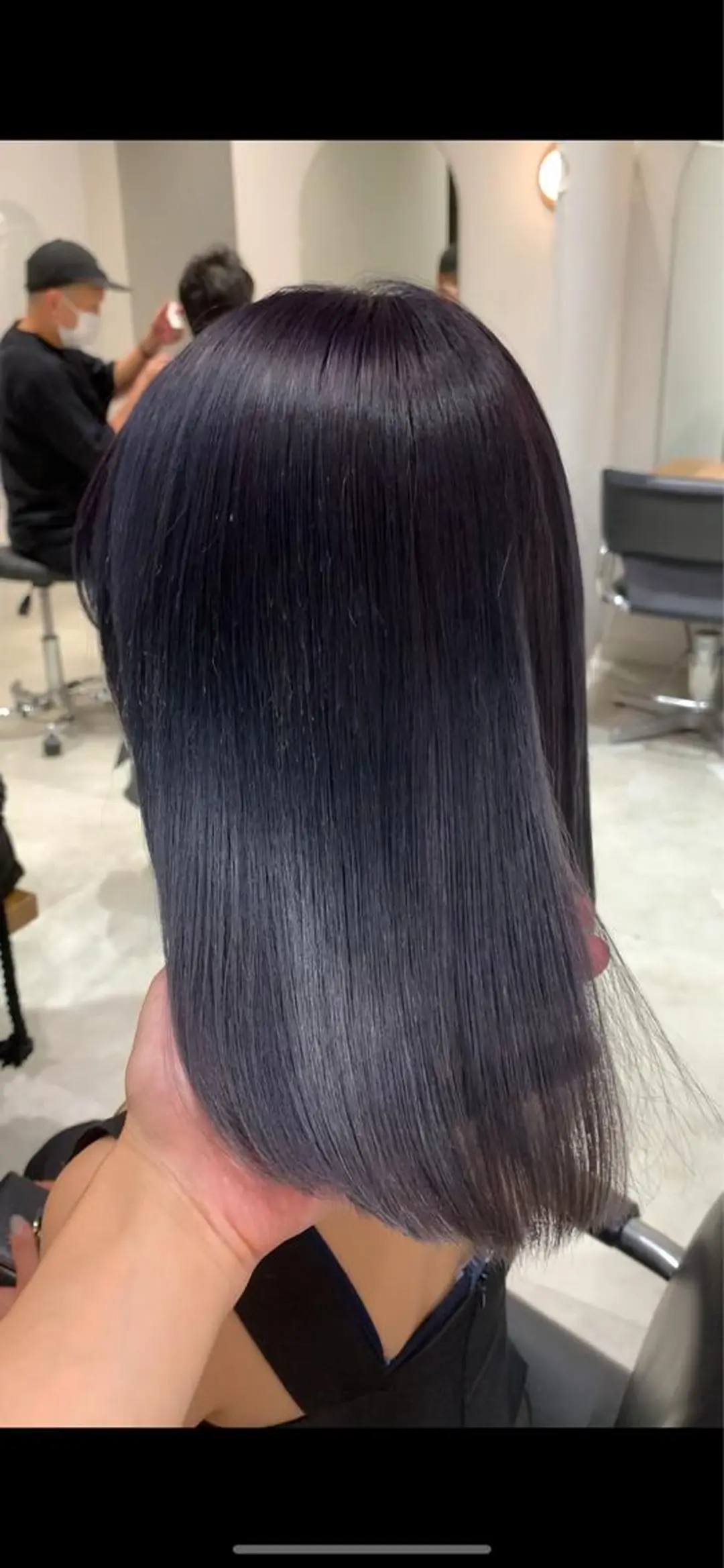 ミディアム カラー れい🫧 ハイトーン特化のヘアスタイル